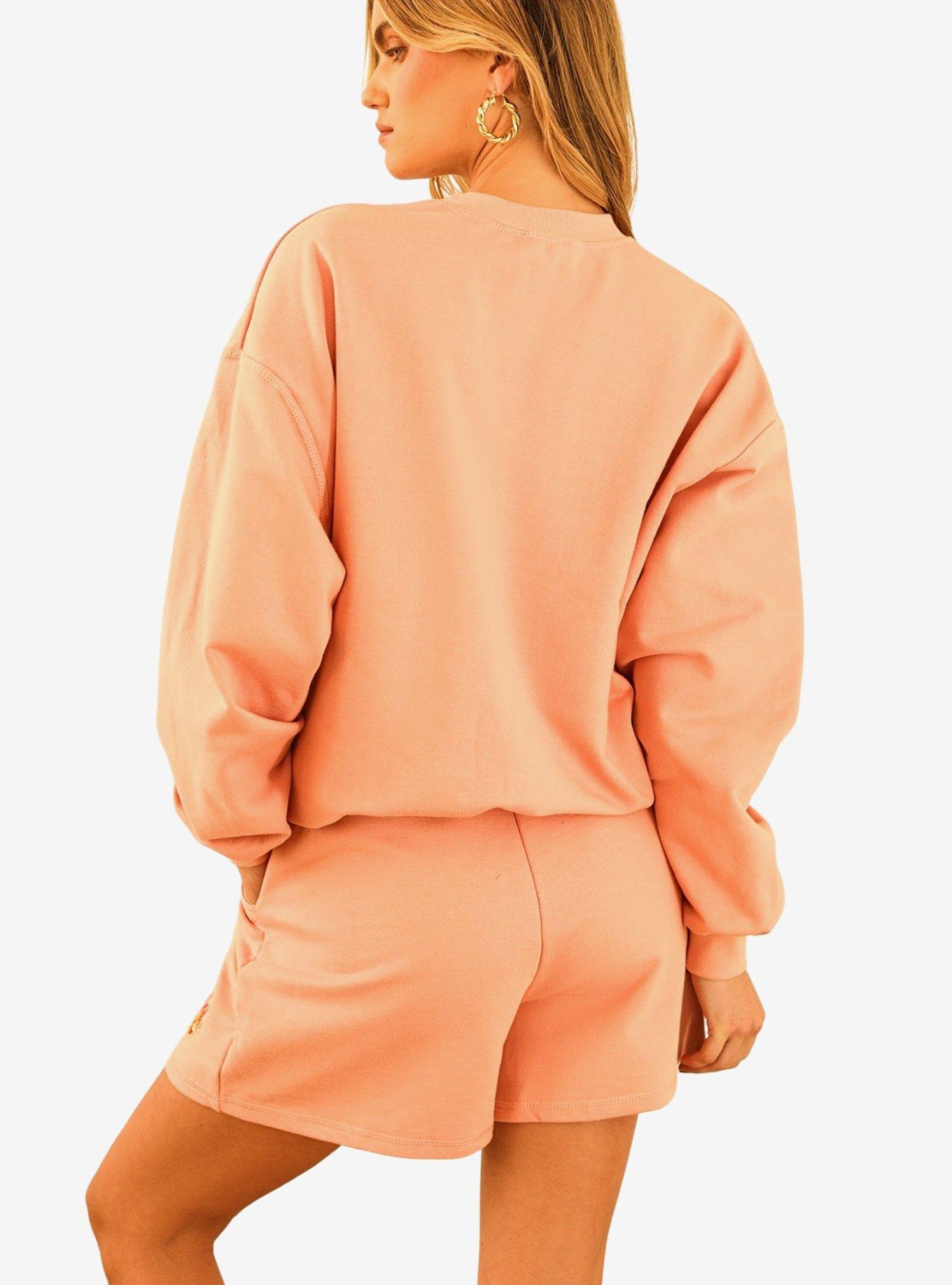 Dippin' Daisy's Love Yourself Crewneck Sweatshirt Pink Sands, PINK, alternate