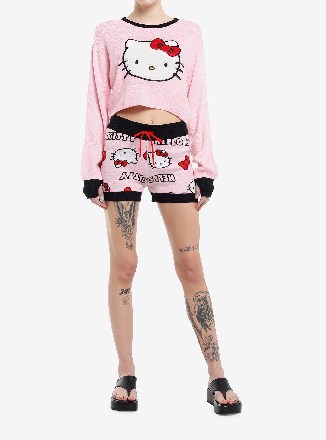 Hello Kitty Knit Girls Lounge Set, , hi-res