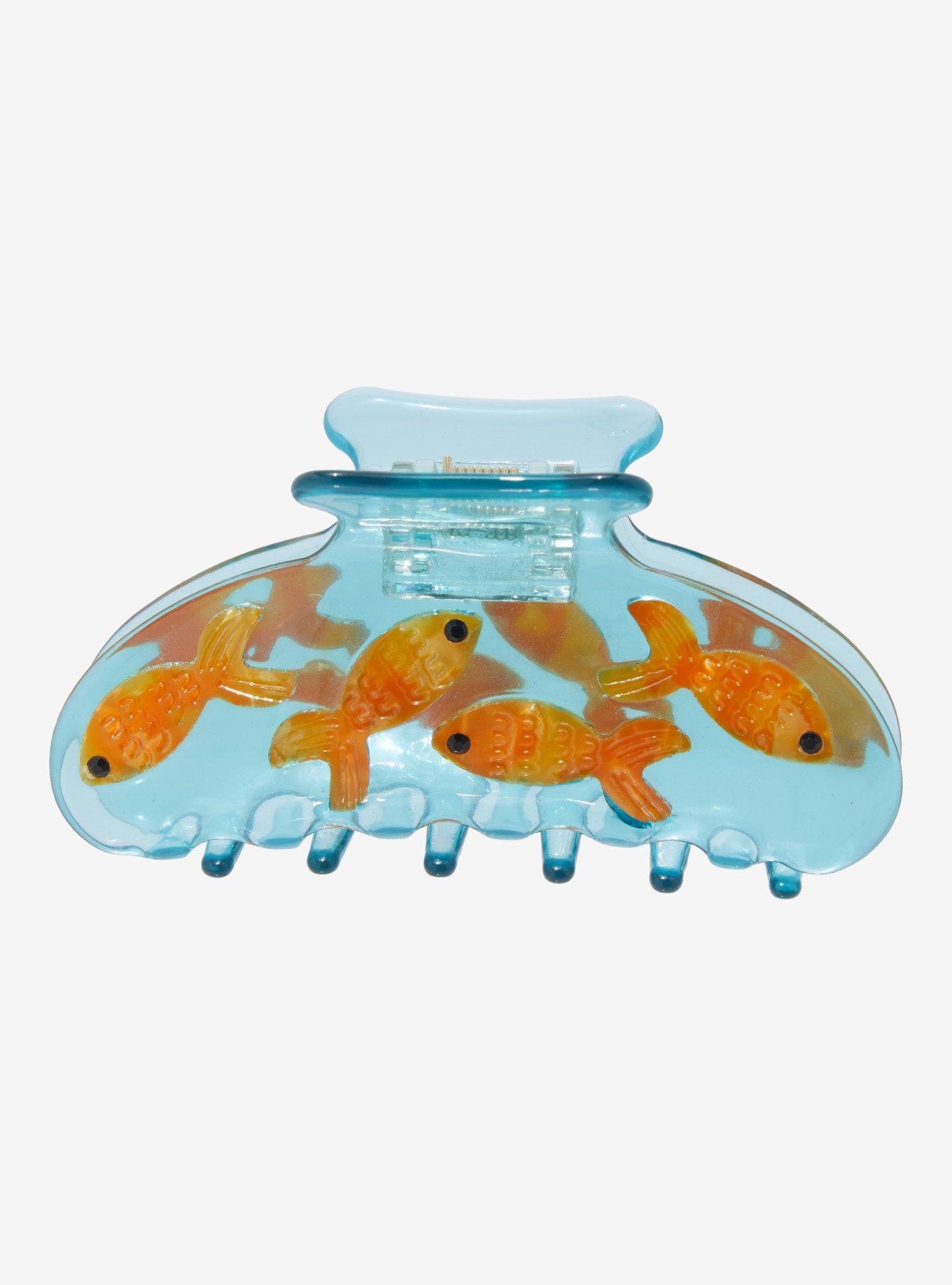 Goldfish Translucent Claw Hair Clip