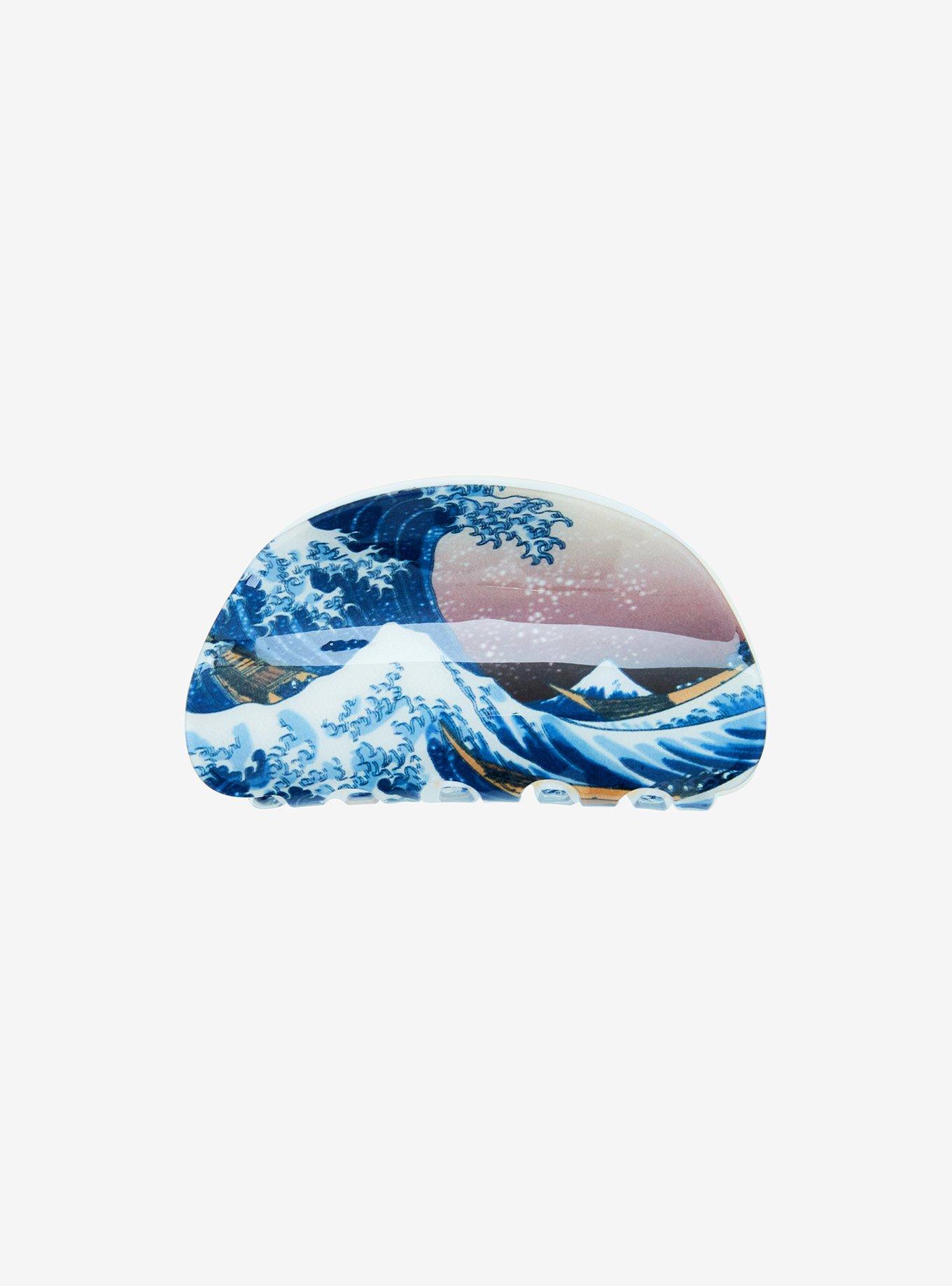 Great Wave Claw Hair Clip, , alternate