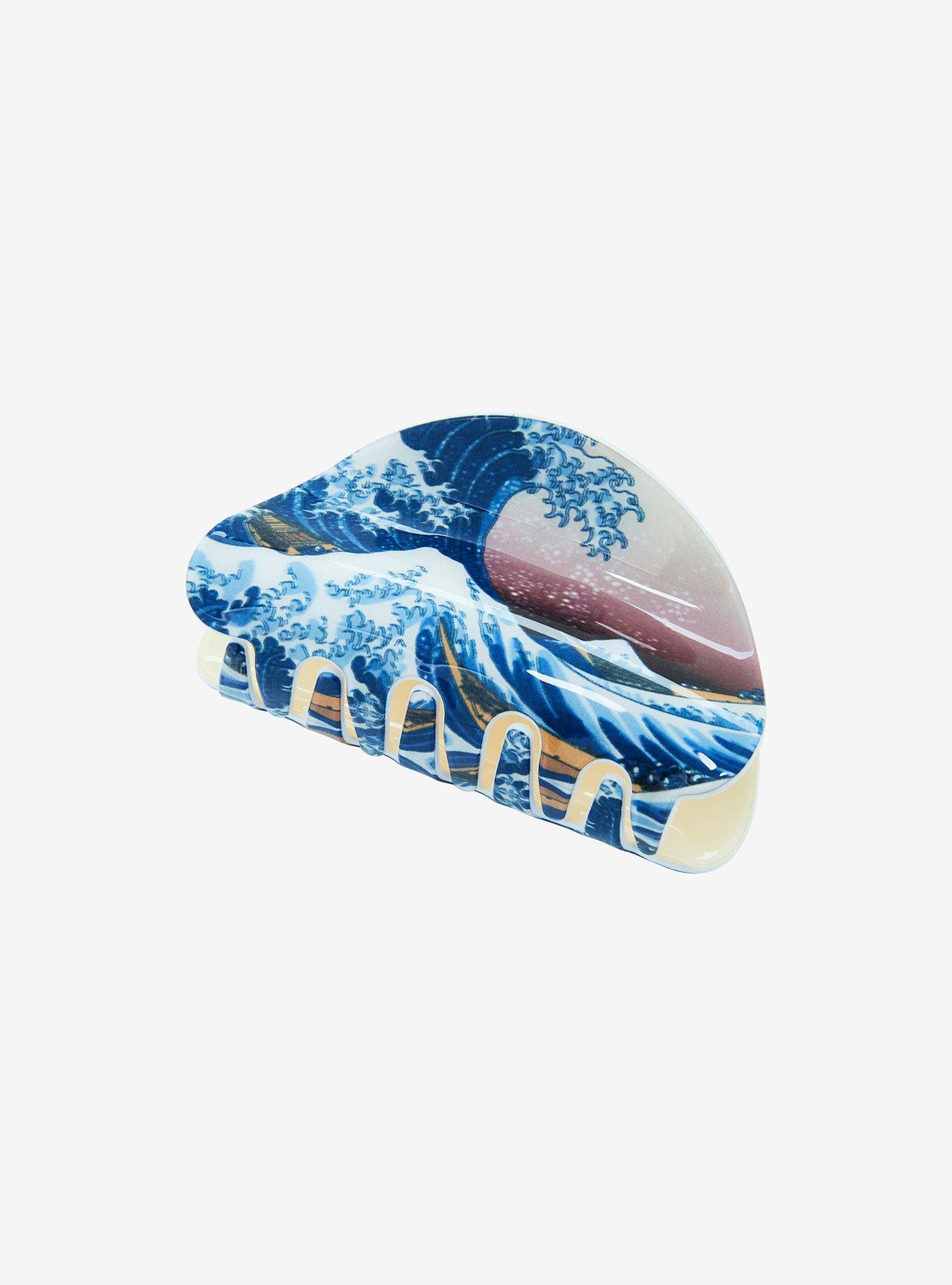 Great Wave Claw Hair Clip, , alternate