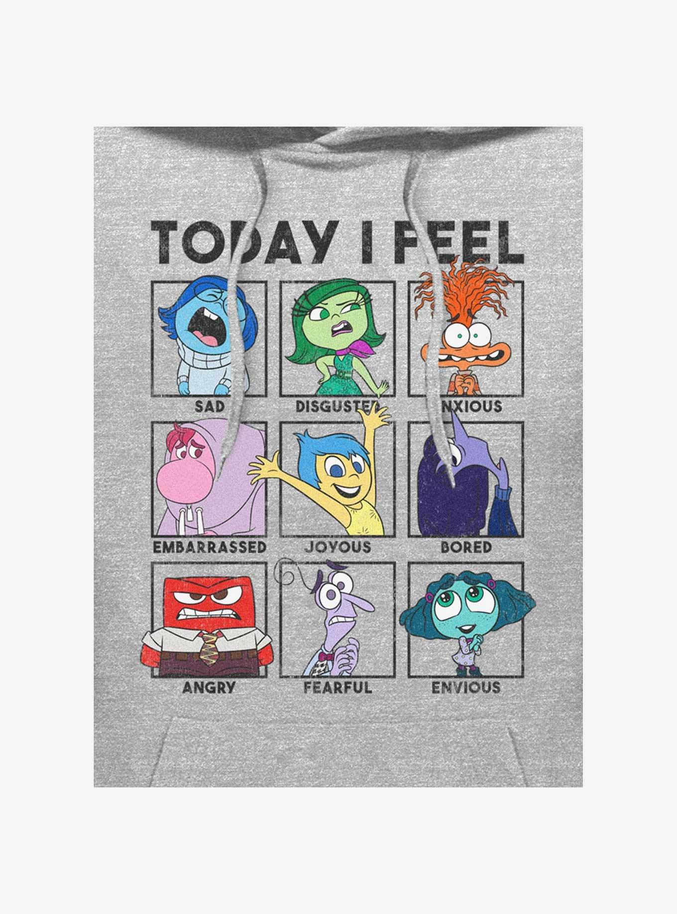 Disney Pixar Inside Out 2 Today I Feel Hoodie, , hi-res