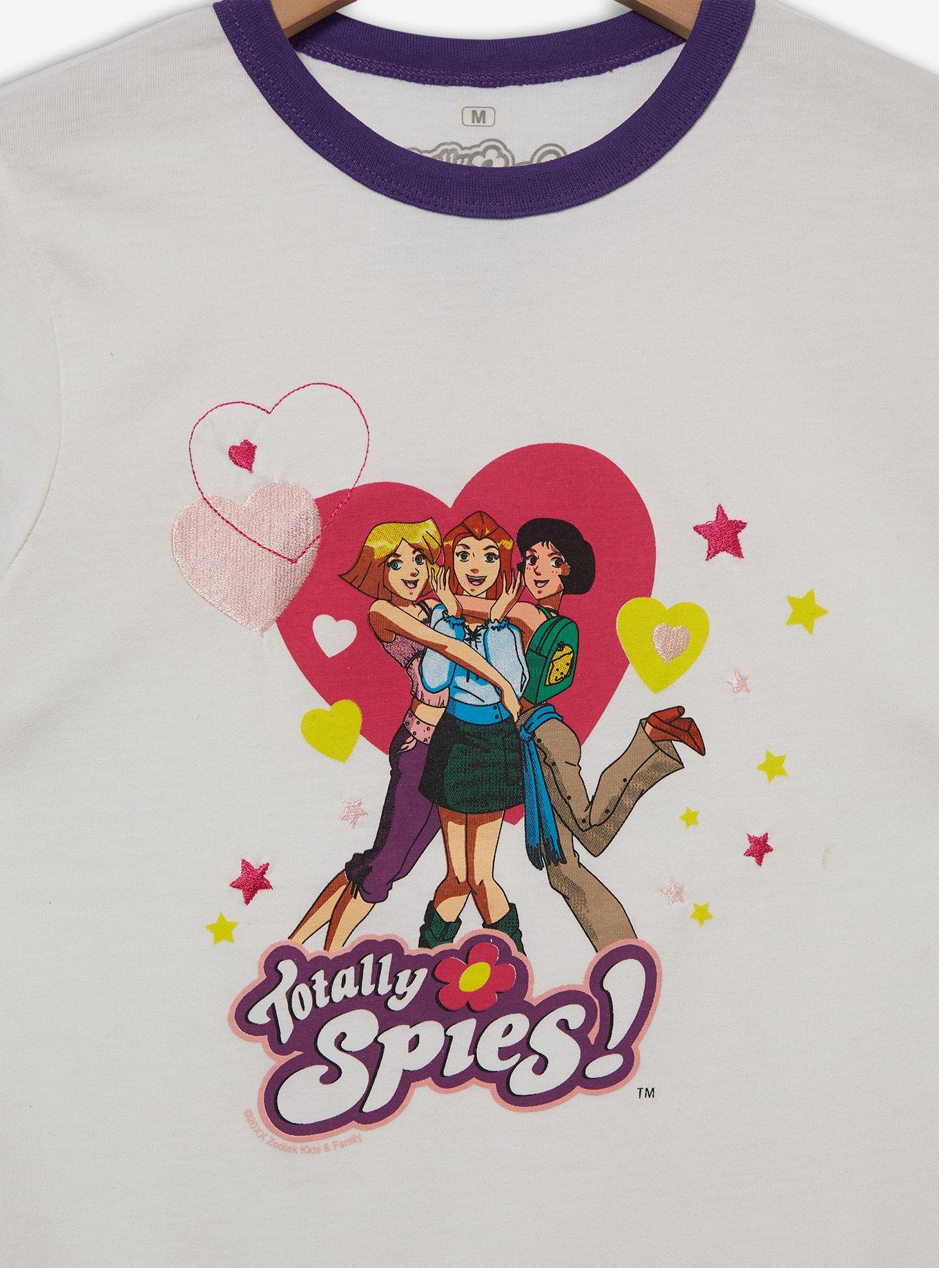 Totally Spies Trio Women's Ringer T-Shirt &mdash; BoxLunch Exclusive, , alternate