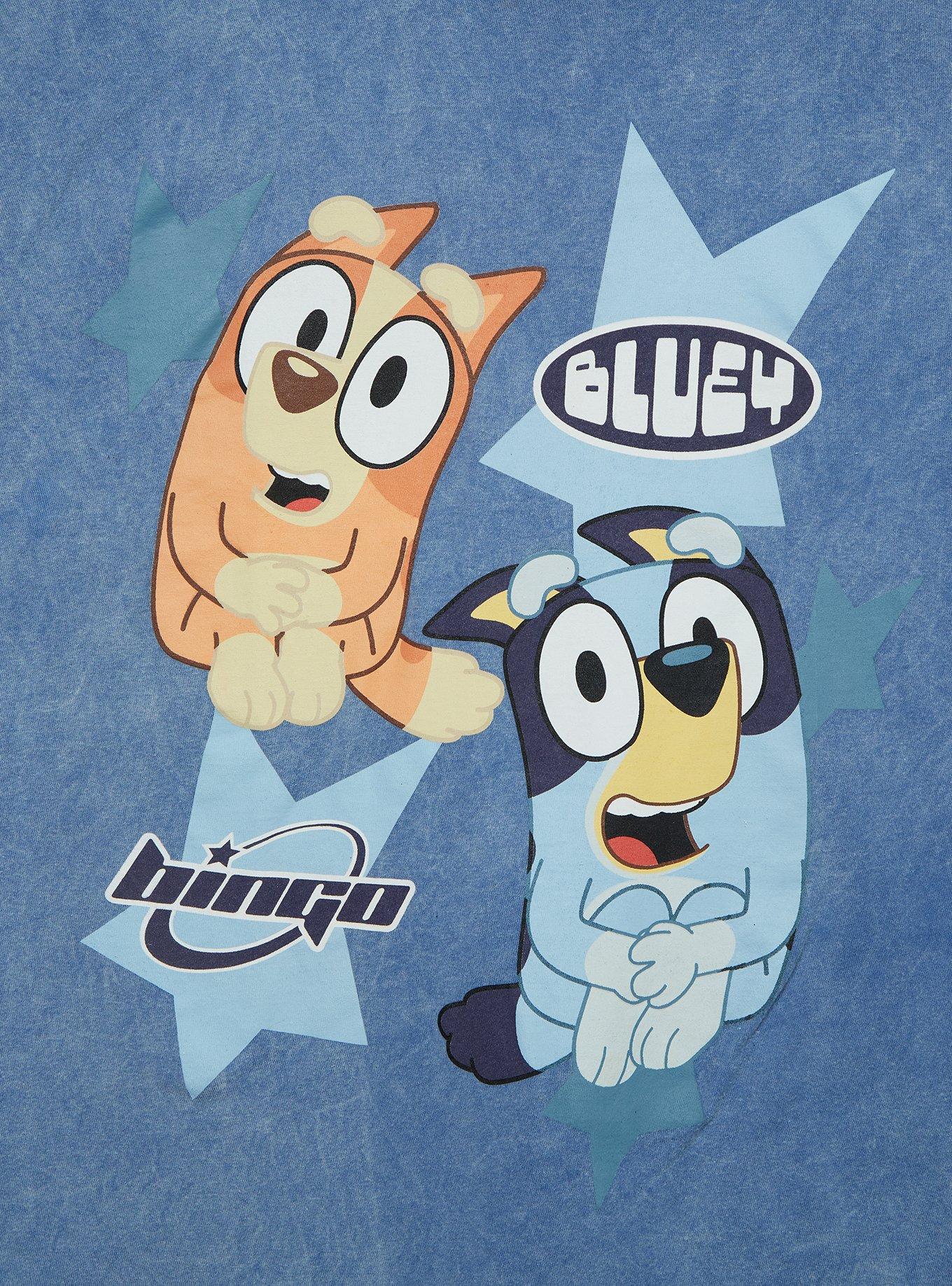 Bluey Bingo & Bluey Stars Women's T-Shirt - BoxLunch Exclusive, , hi-res