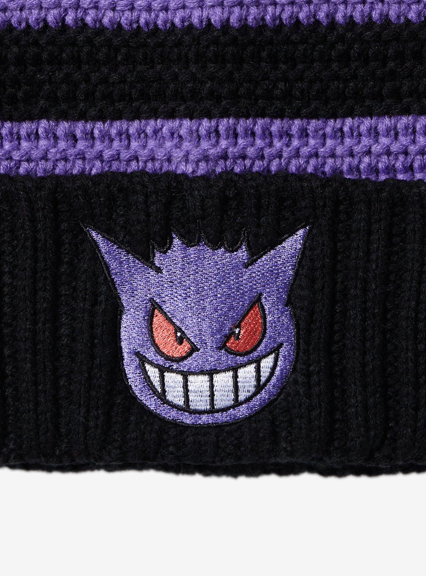 Pokemon Gengar Ears Hardware Beanie, , alternate
