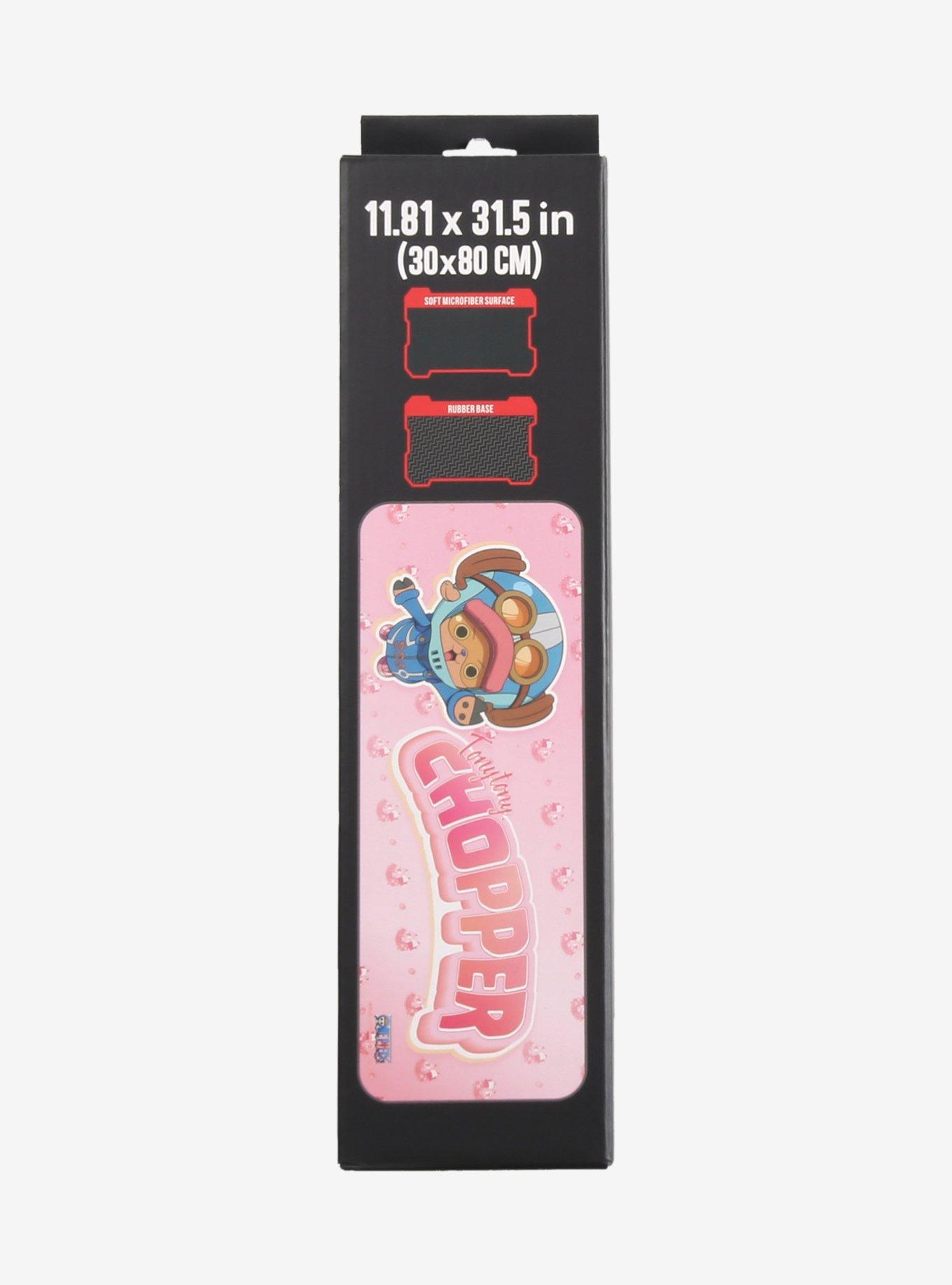 One Piece Chopper Pink Print Desk Mat — BoxLunch Exclusive, , alternate