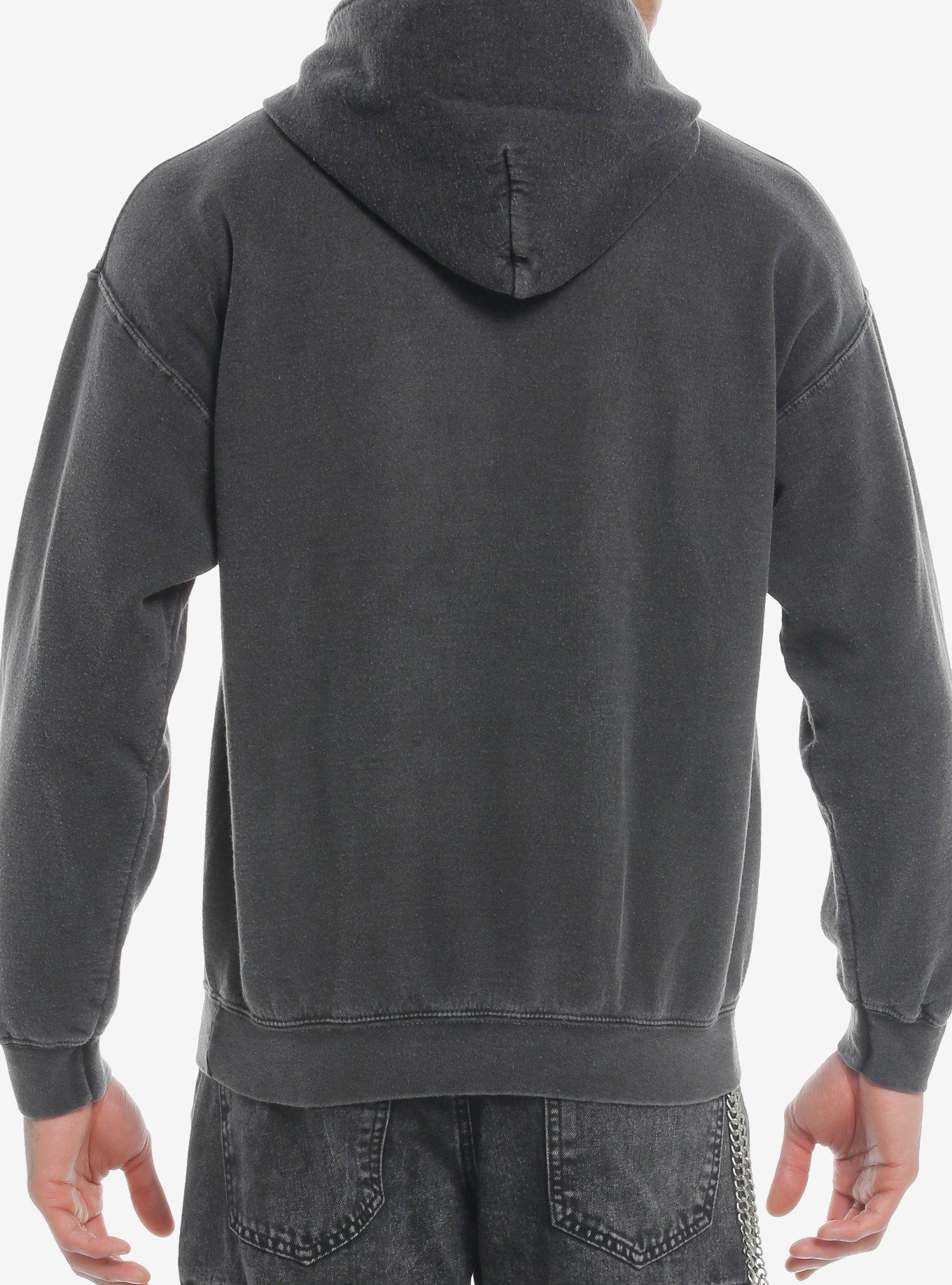 Social Collision Rebirth Skeleton Hoodie, BLACK, alternate