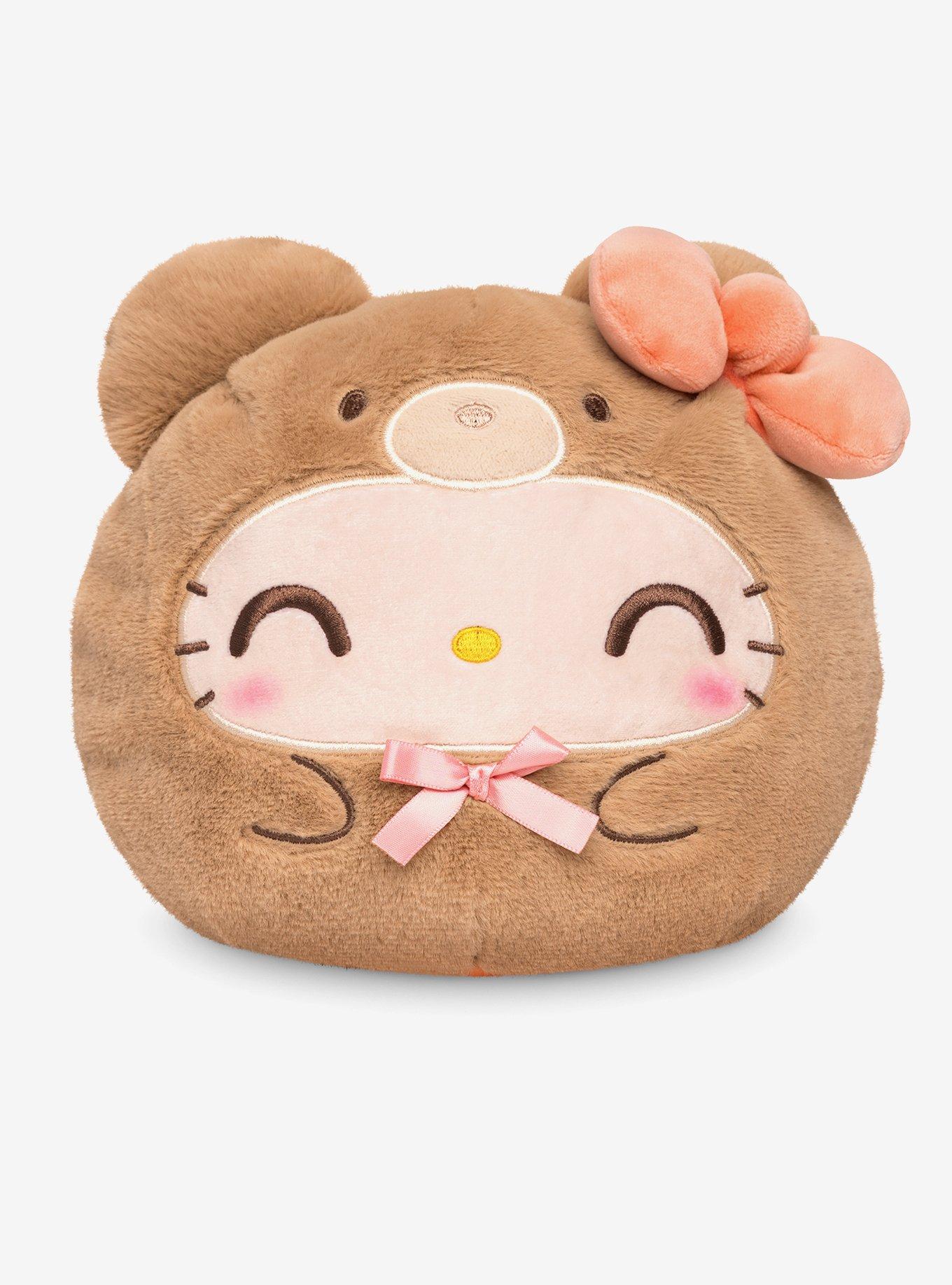 TeeTurtle Sanrio Hello Kitty Latte Bear 6 Inch Reversible Plush, , alternate