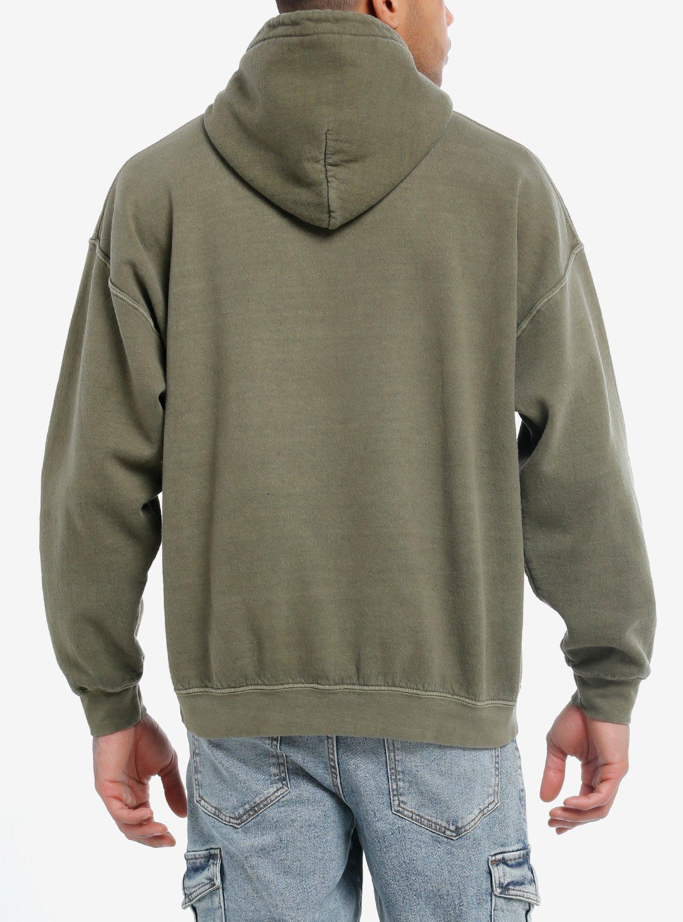 Social Collision Shroom Head Hoodie, BROWN, alternate