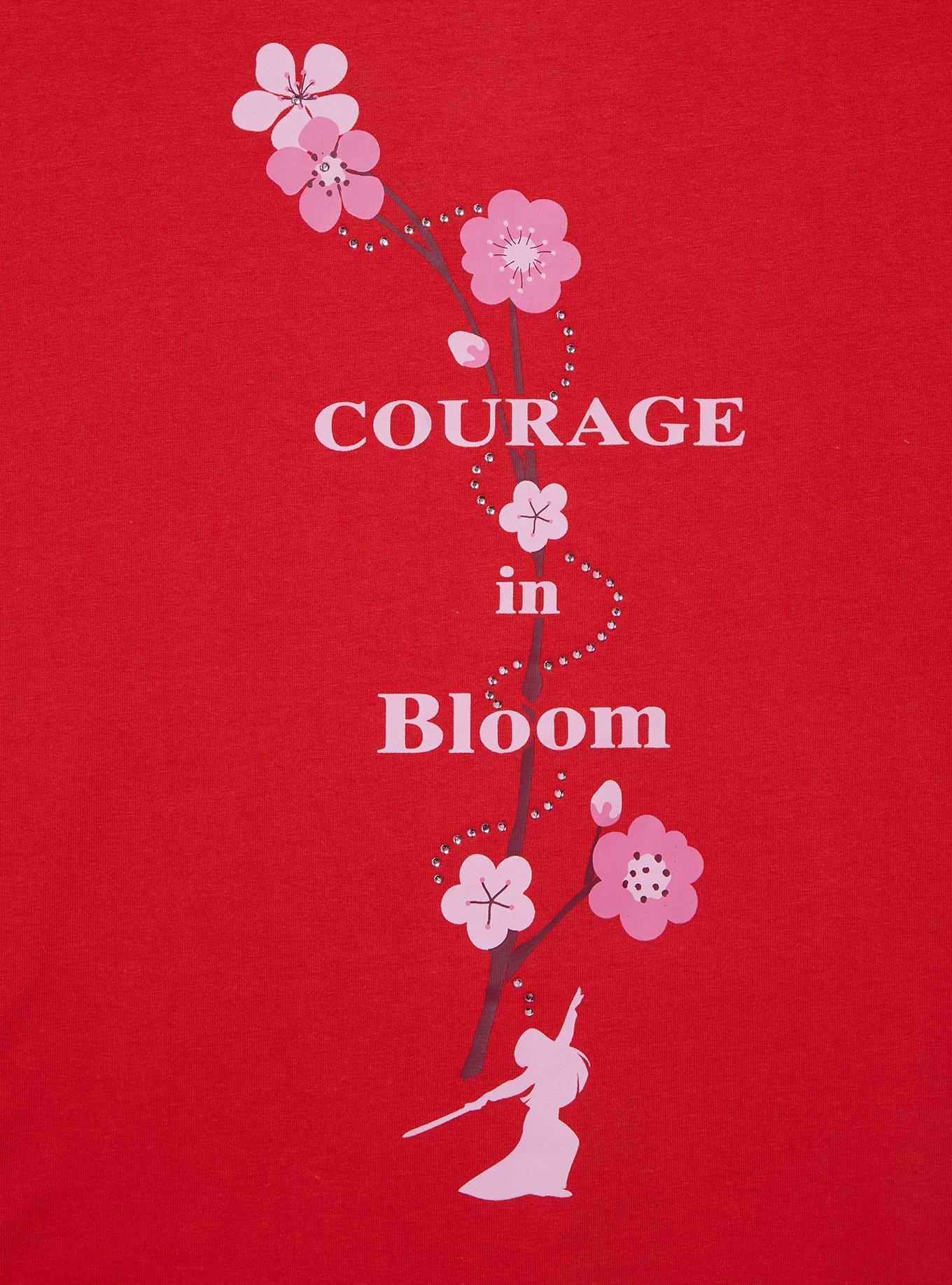 Disney Mulan Rhinestone Women's Cropped T-Shirt - BoxLunch Exclusive