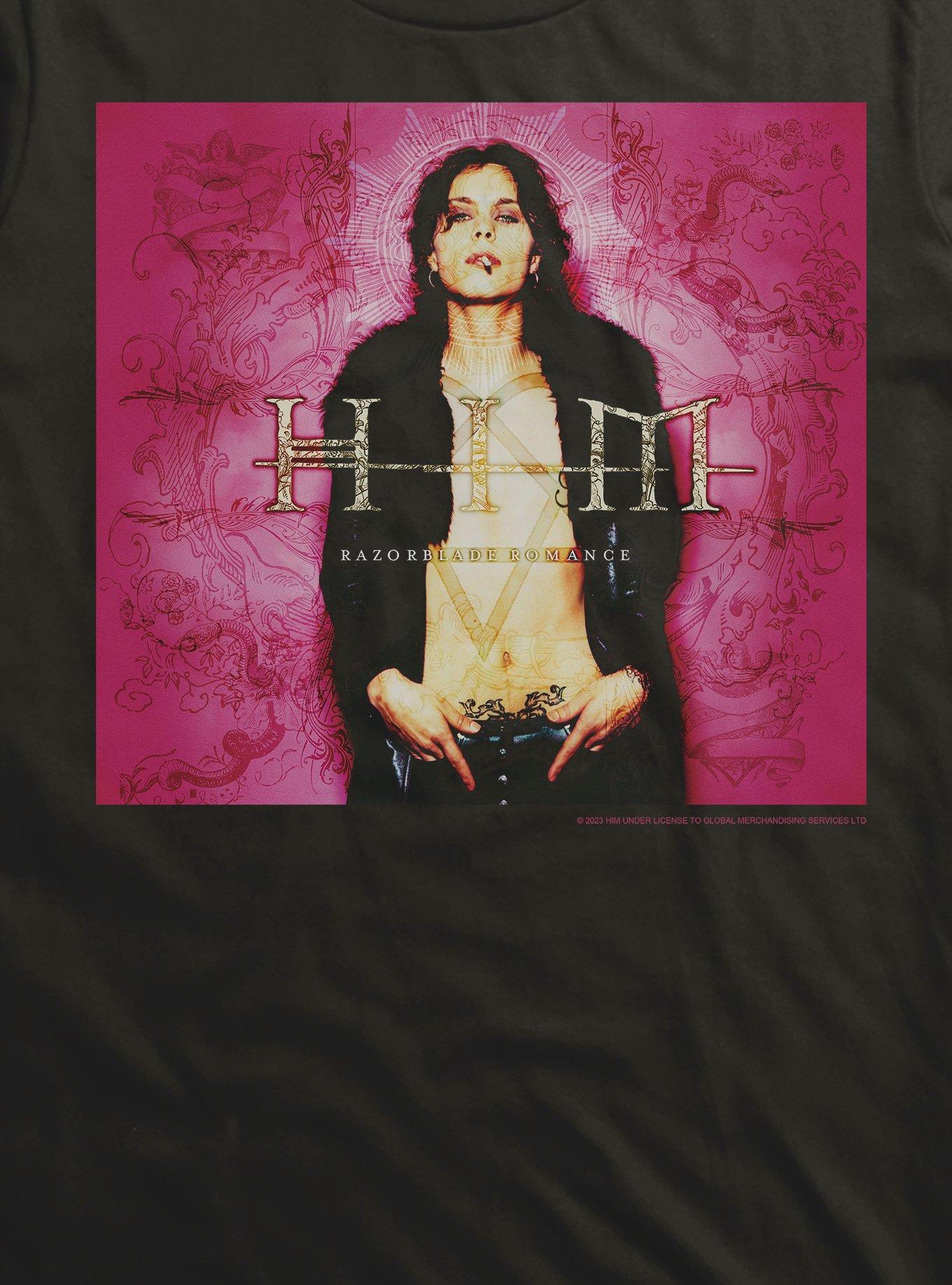 HIM Razorblade Romance Album T-Shirt, BLACK, alternate