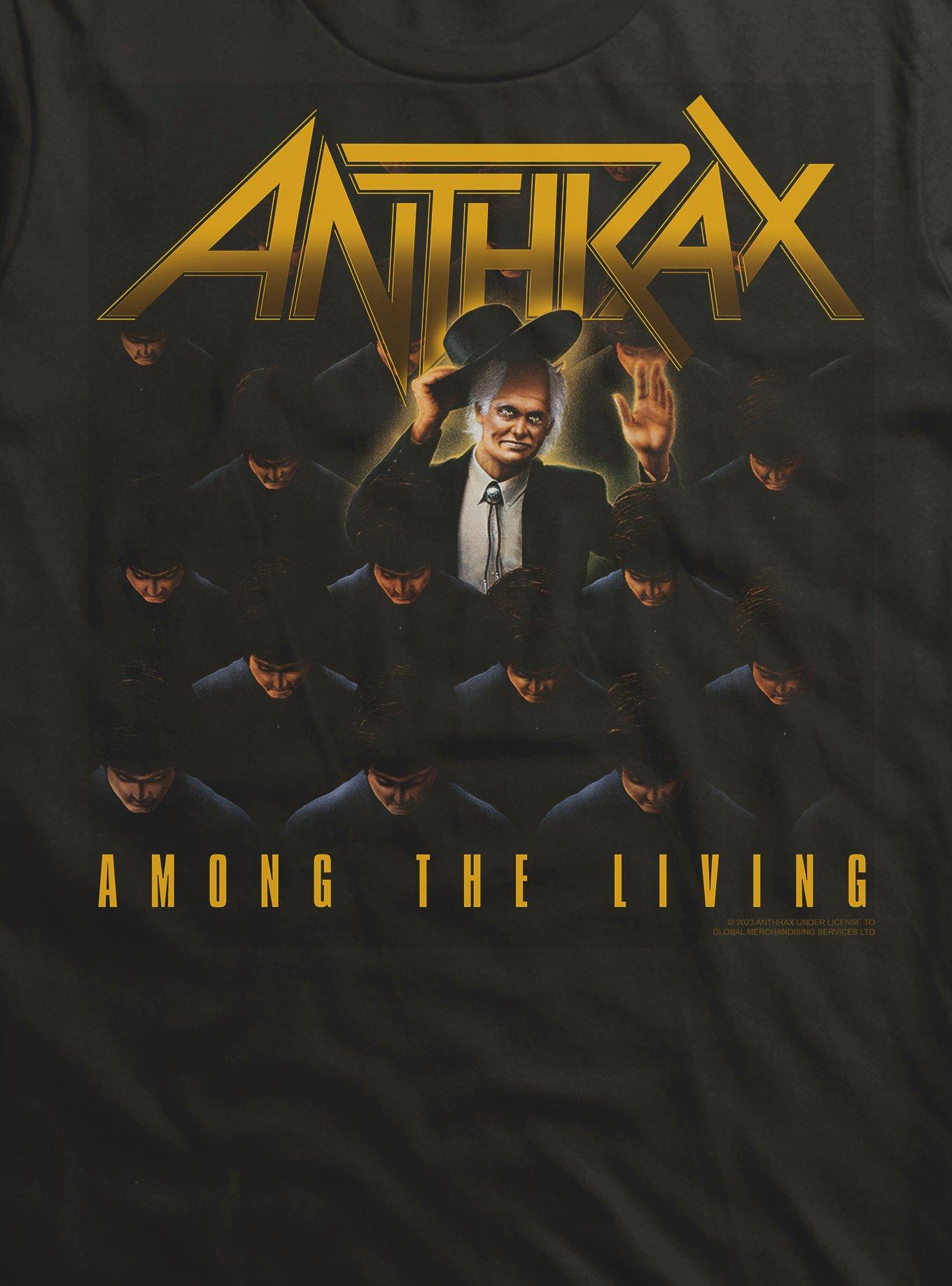 Anthrax Among The Living T-Shirt, BLACK, alternate