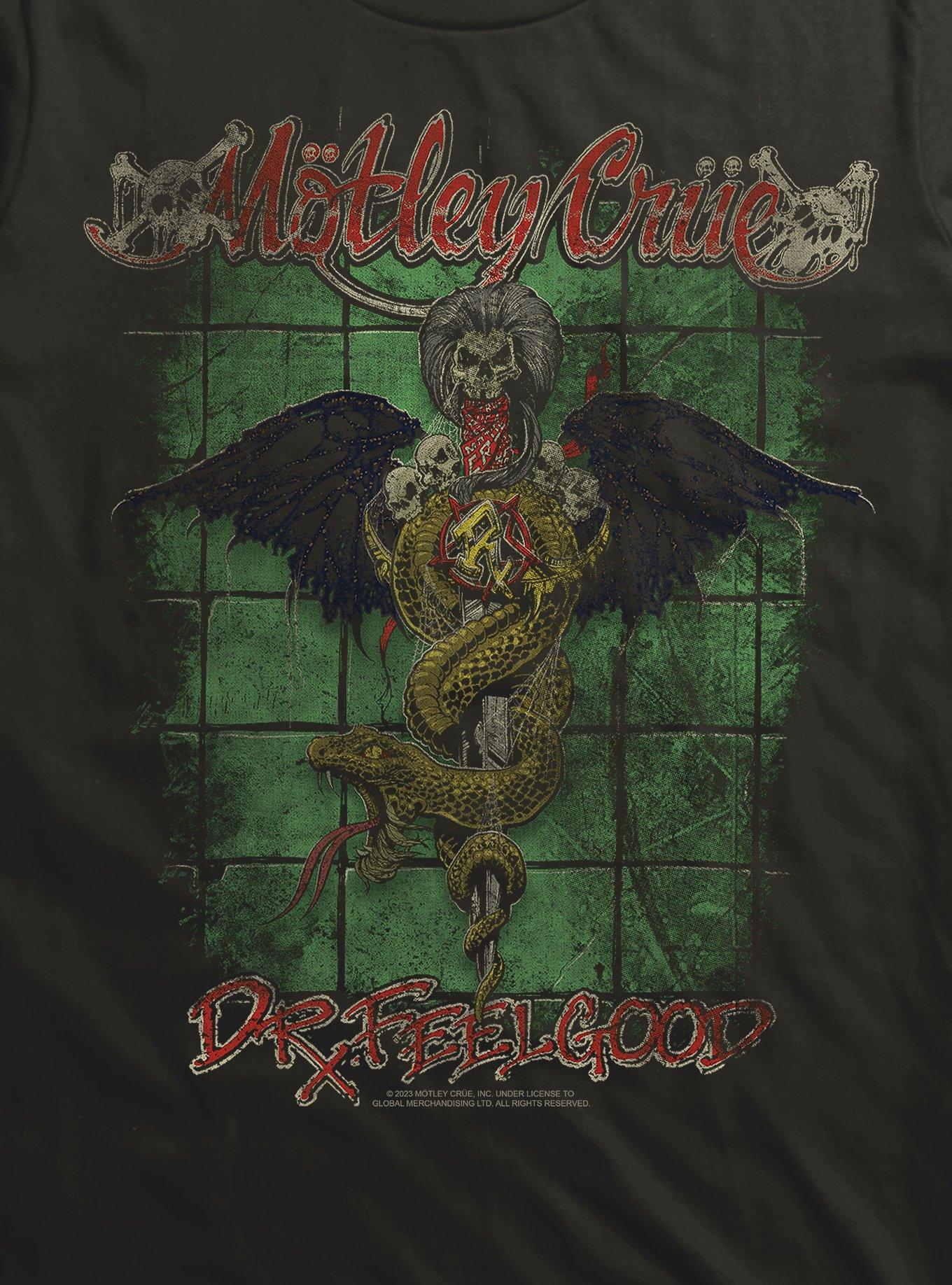 Motley Crue Dr. Feelgood Logo T-Shirt, , hi-res