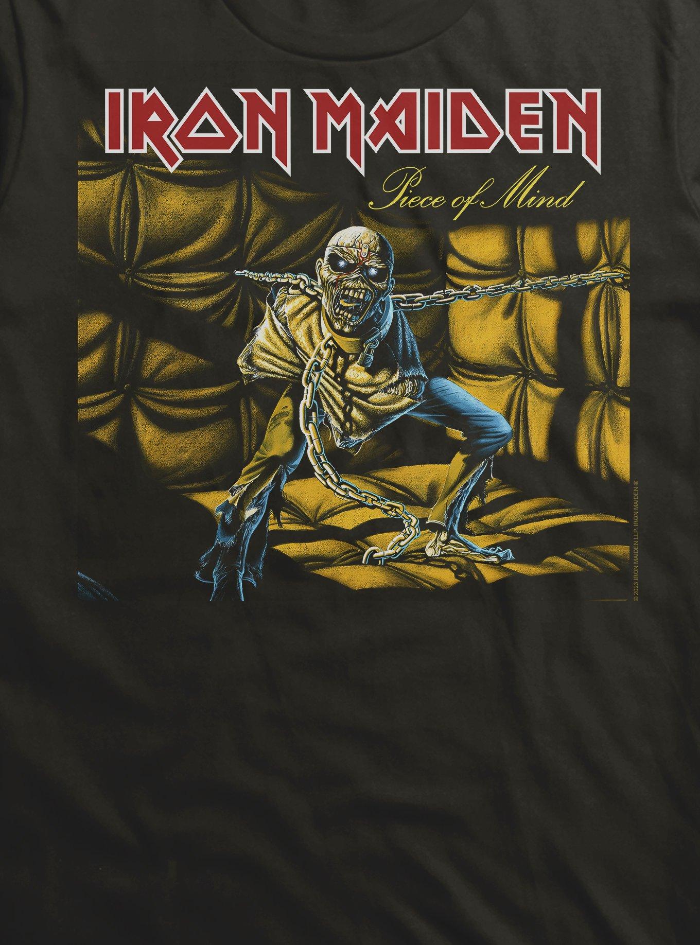 Iron Maiden Piece Of Mind T-Shirt, BLACK, alternate