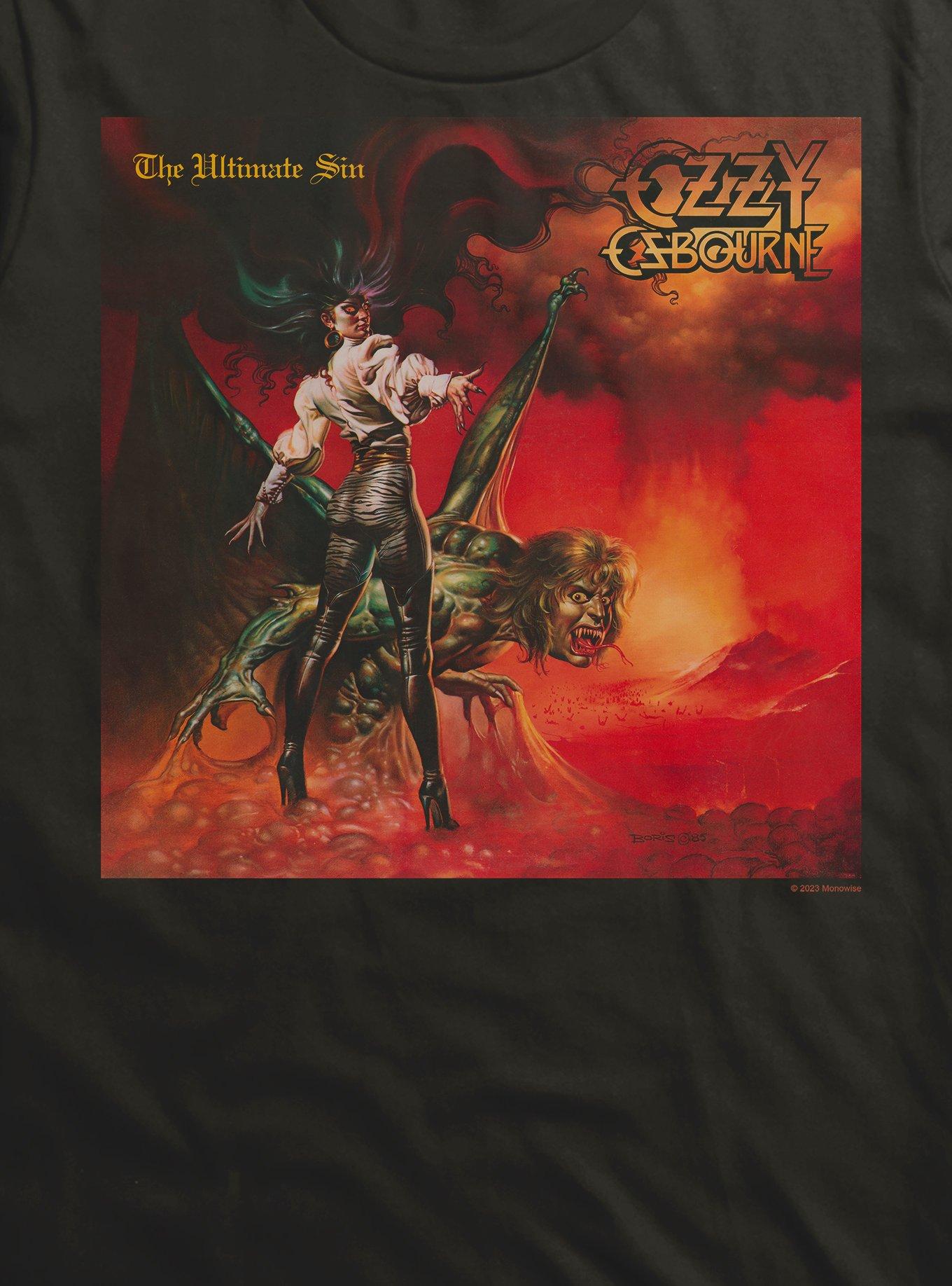 Ozzy Osbourne The Ultimate Sin T-Shirt, BLACK, alternate