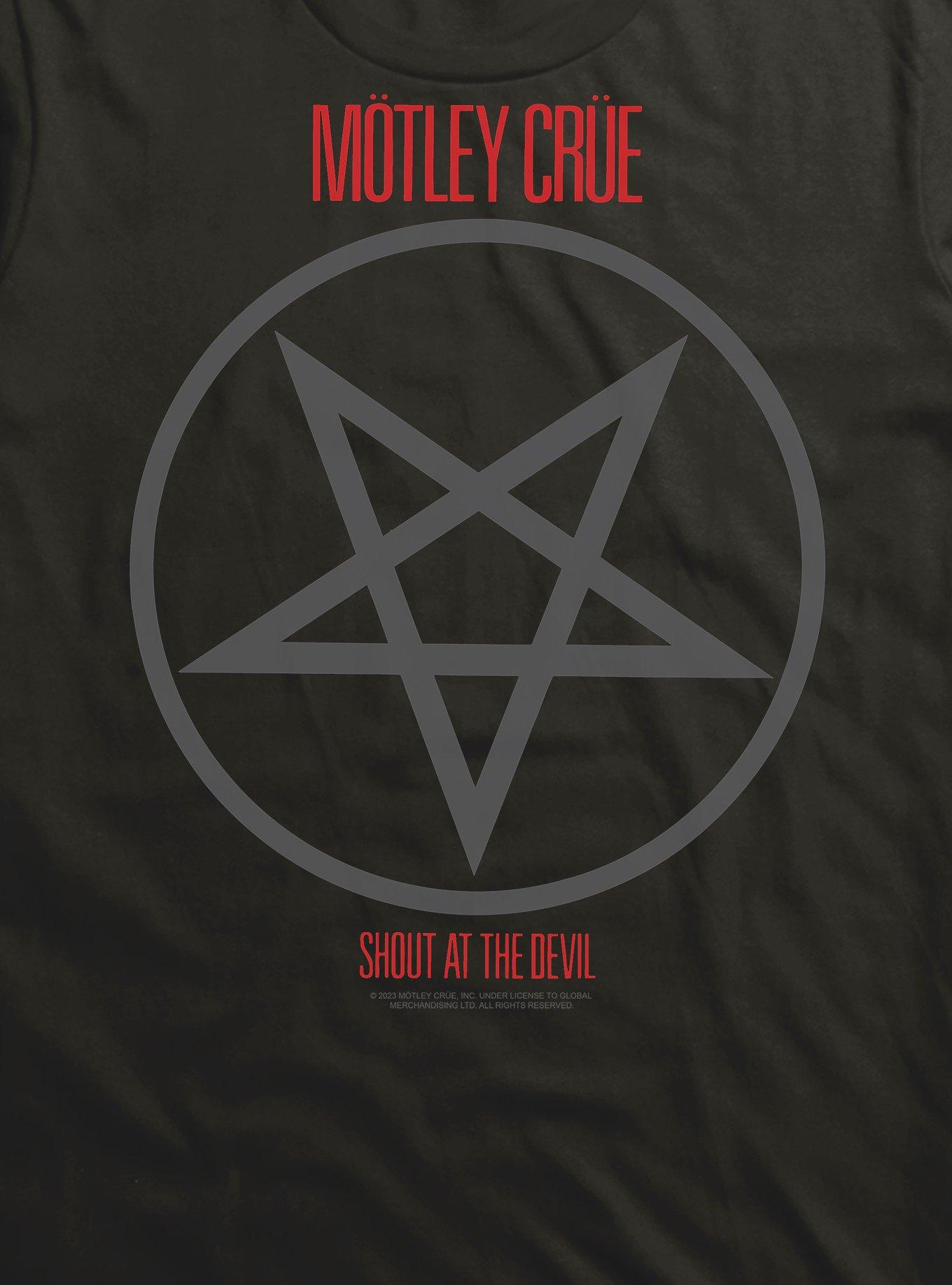 Motley Crue Shout At The Devil T-Shirt, BLACK, alternate