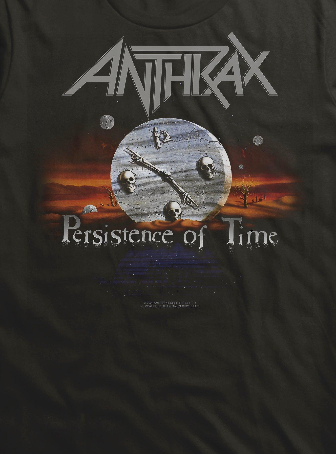 Anthrax Persistence Of Time T-Shirt, BLACK, alternate