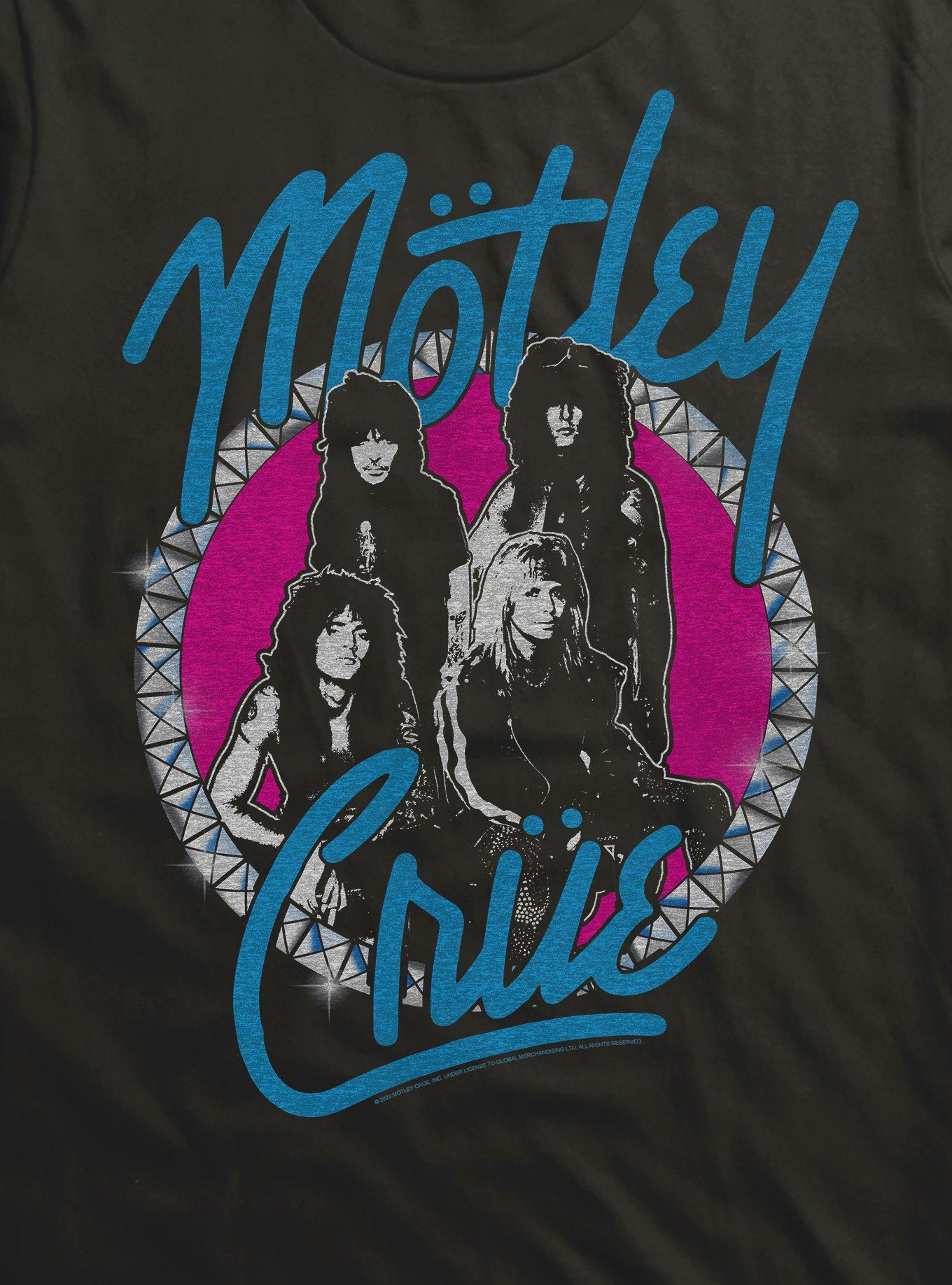 Motley Crue Studs T-Shirt, BLACK, alternate