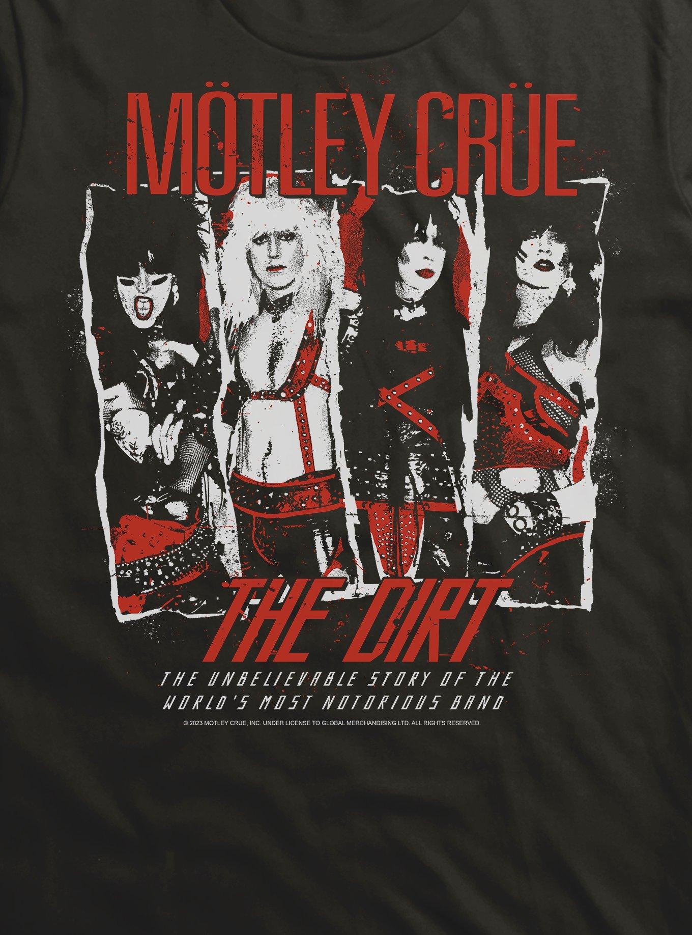 Motley Crue The Dirt T-Shirt, BLACK, alternate