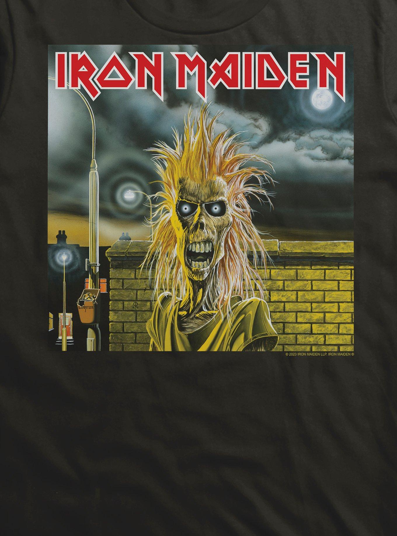 Iron Maiden Self Titled T-Shirt, BLACK, alternate