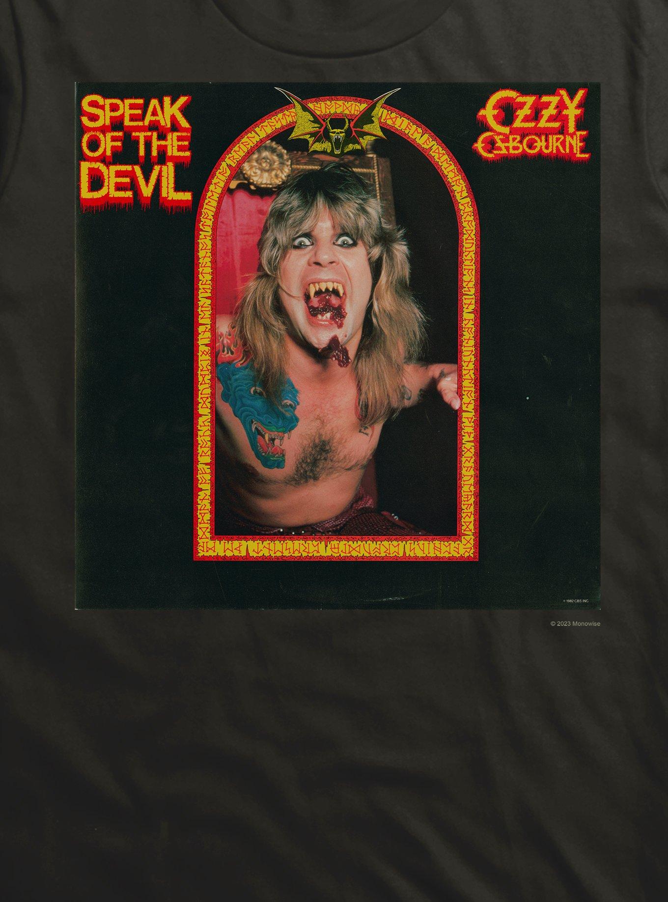 Ozzy Osbourne Speak Of The Devil T-Shirt, BLACK, alternate