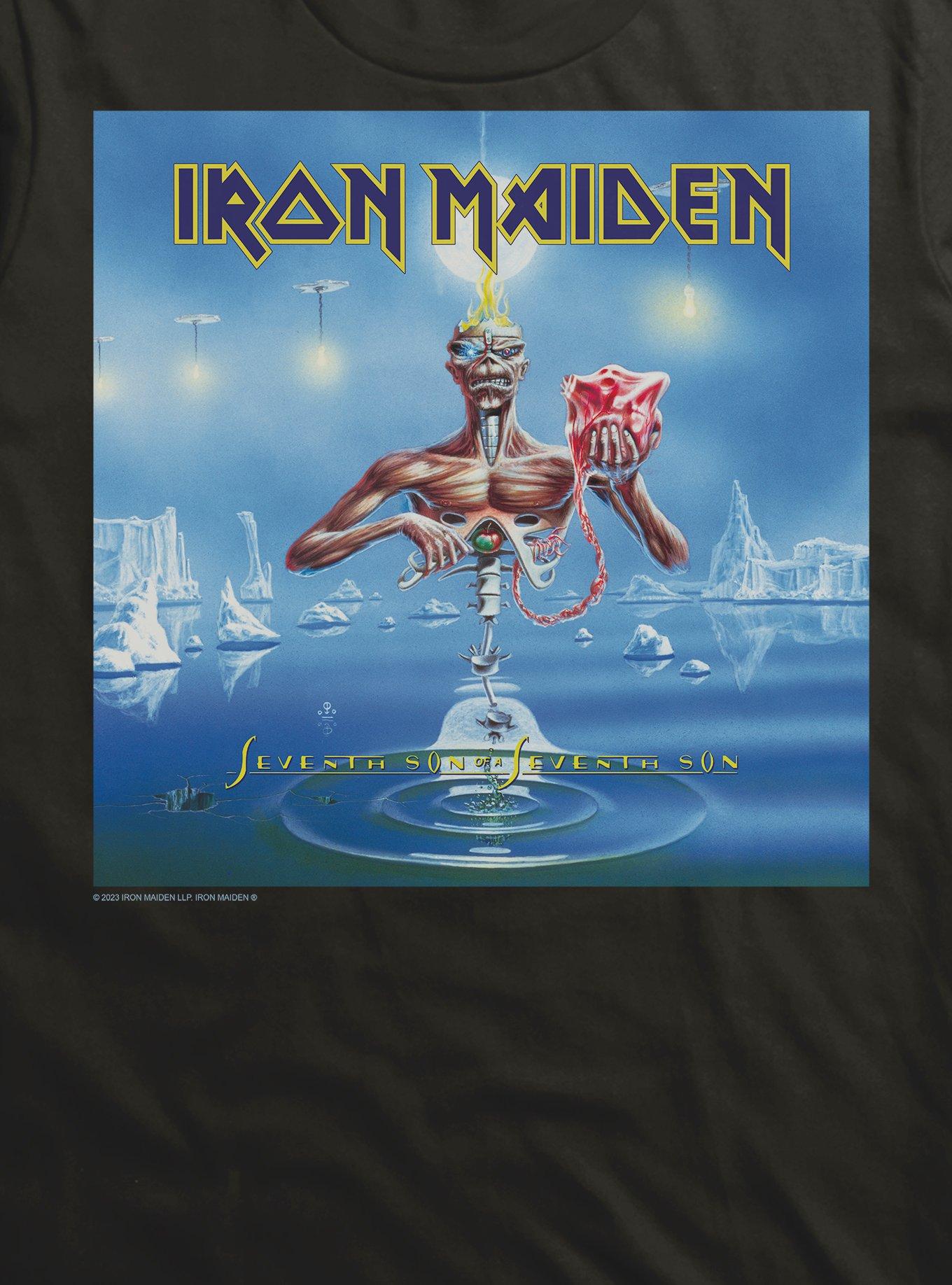 Iron Maiden Seventh Son Of A Seventh Son T-Shirt, BLACK, alternate