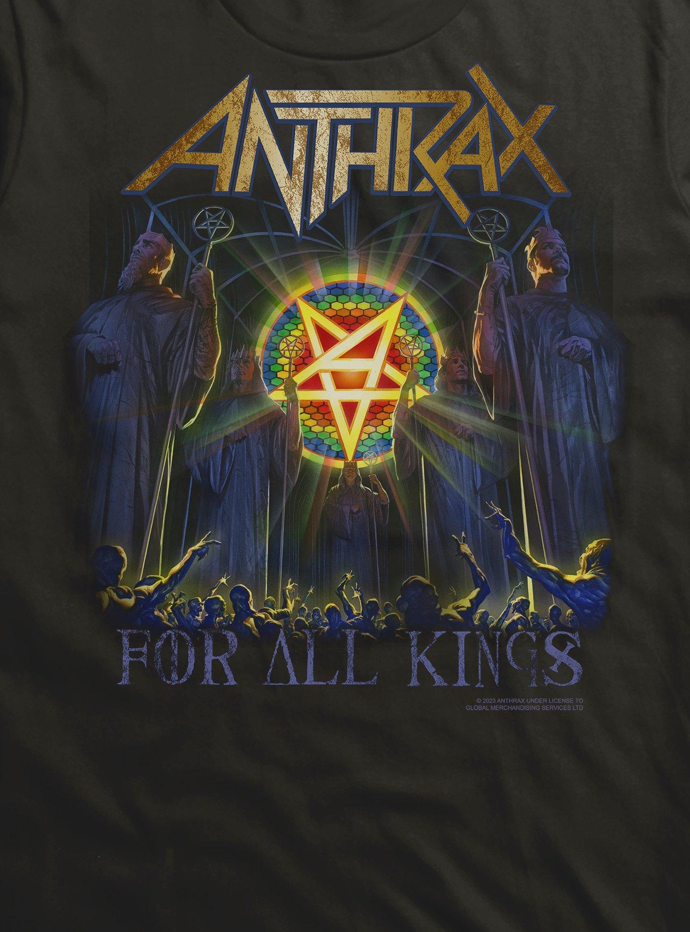 Anthrax For All The Knigs T-Shirt, BLACK, alternate