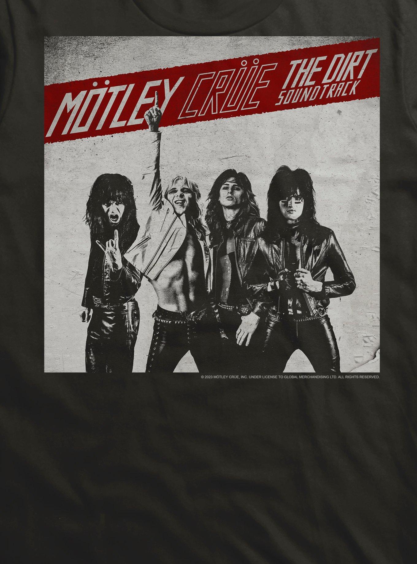 Motley Crue The Dirt Soundtrack T-Shirt, BLACK, alternate