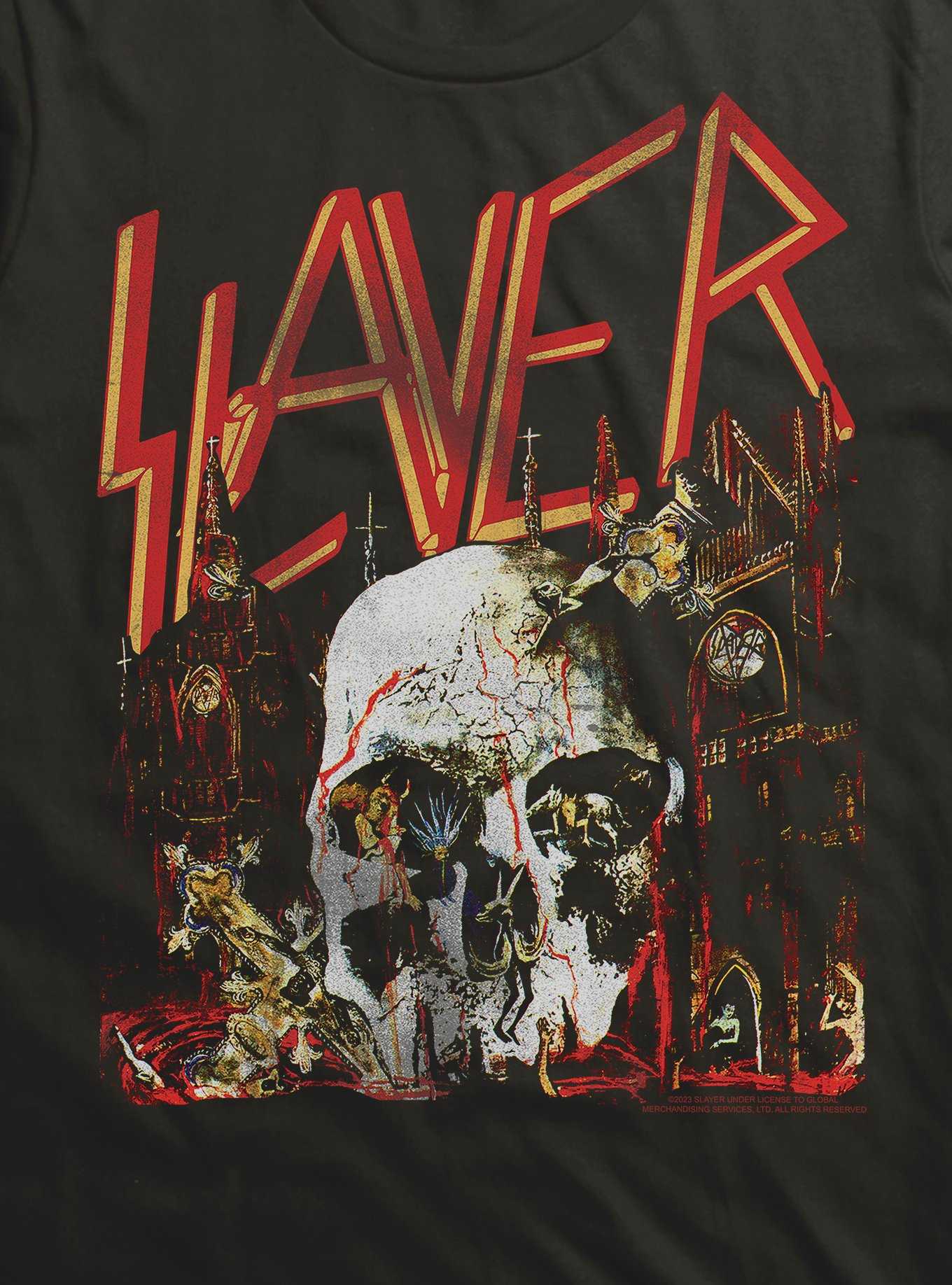 Slayer South Of Heaven Logo T-Shirt, , hi-res