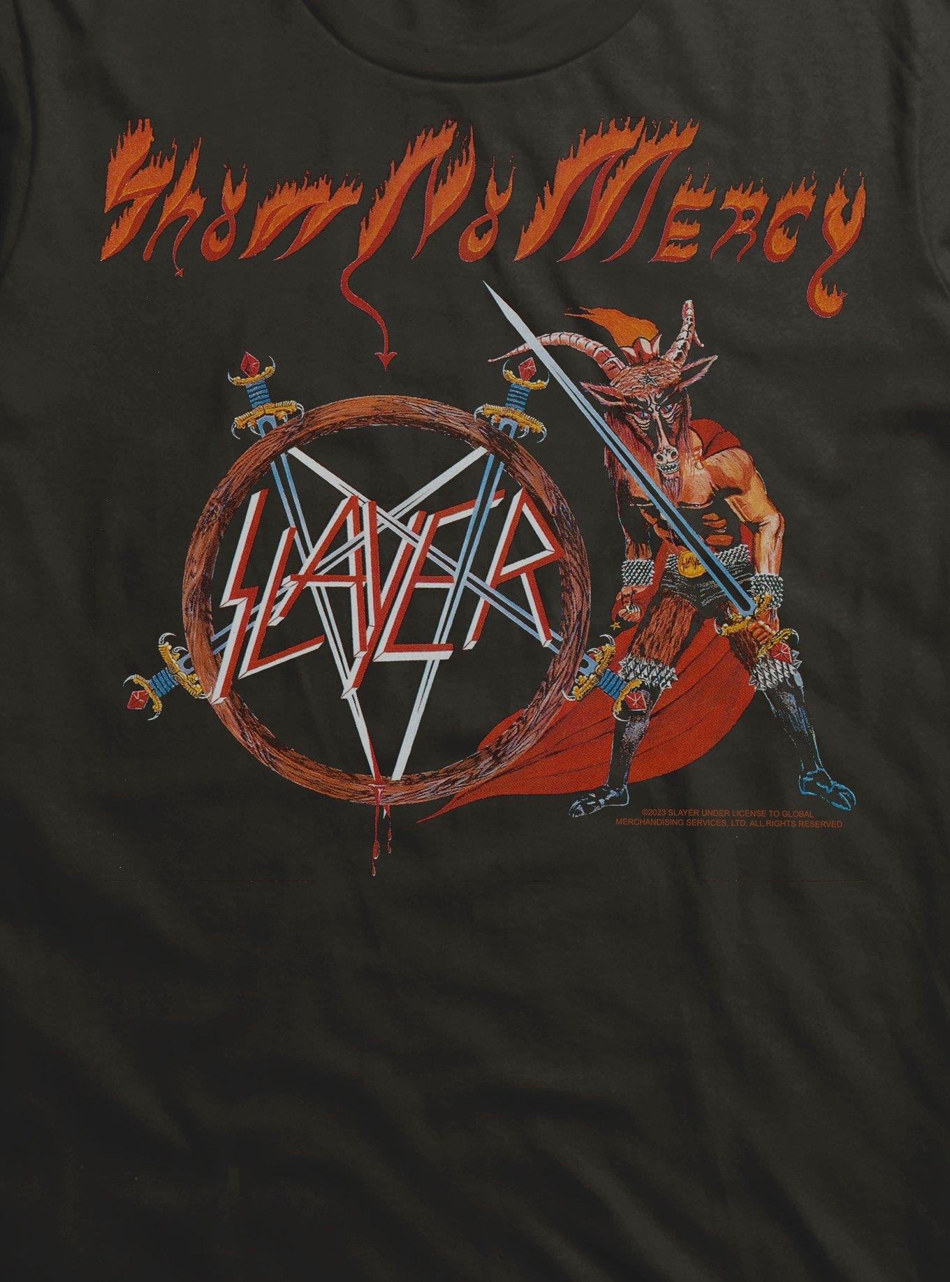 Slayer Show No Mercy T-Shirt, BLACK, alternate
