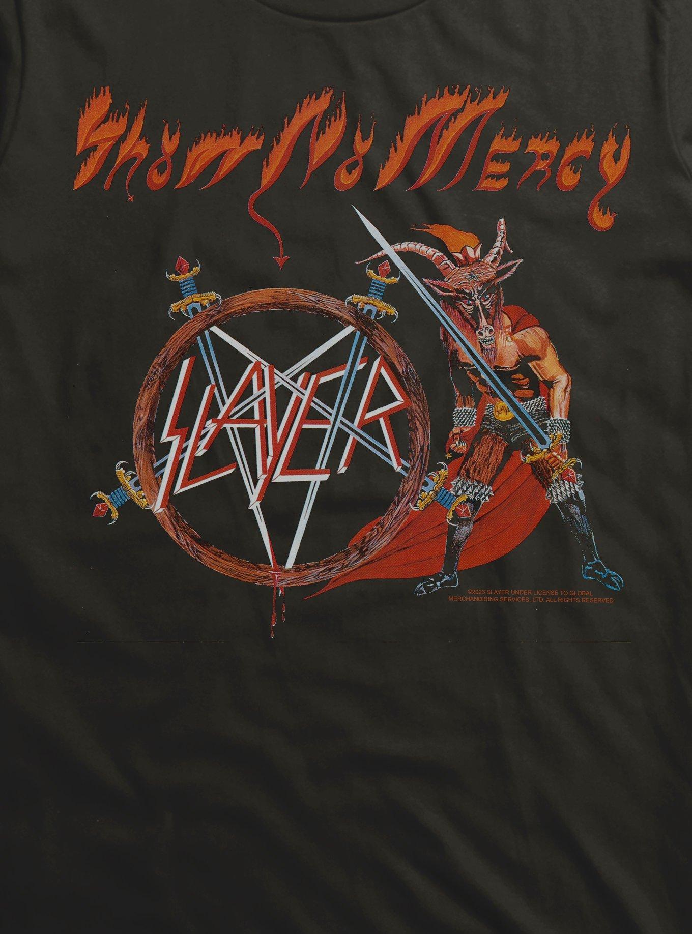 Slayer Show No Mercy T-Shirt, BLACK, alternate