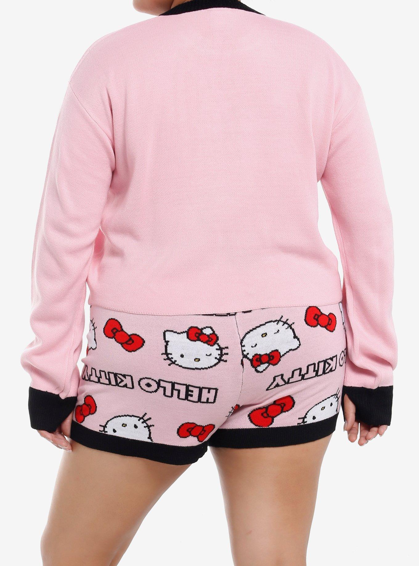 Hello Kitty Knit Lounge Set Plus Size, MULTI, alternate