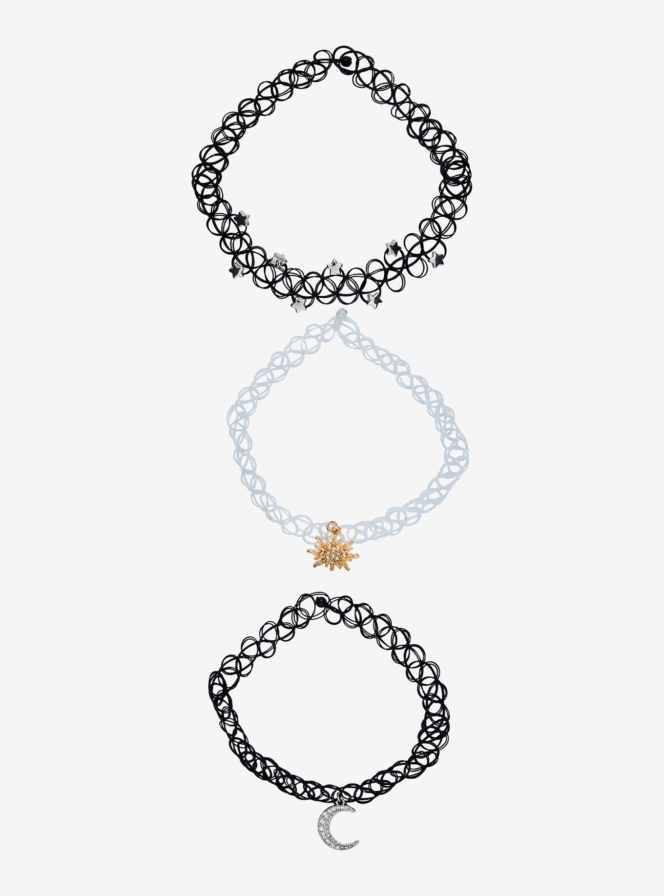Cosmic Aura Celestial Tattoo Choker Set, , hi-res
