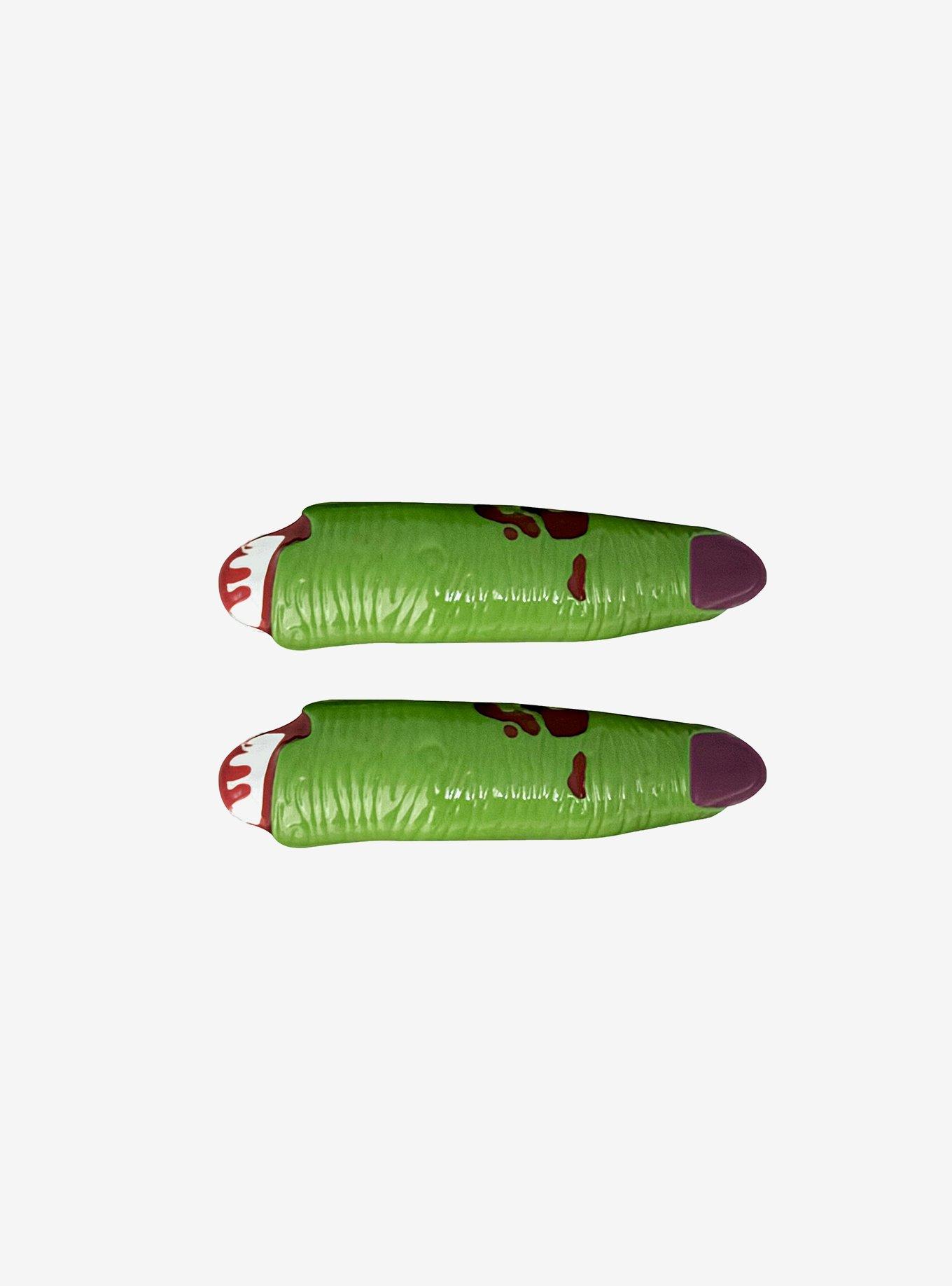 Zombie Finger Hair Clip Set, , alternate