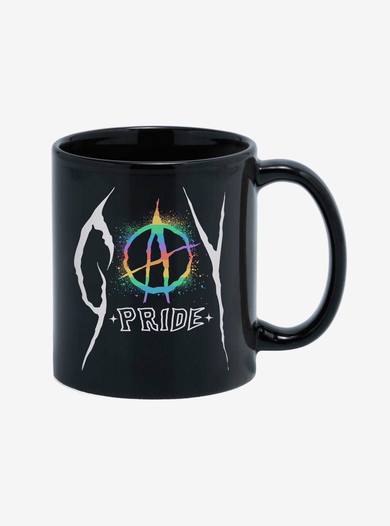 Metal Gay Pride 11oz Mug, , alternate