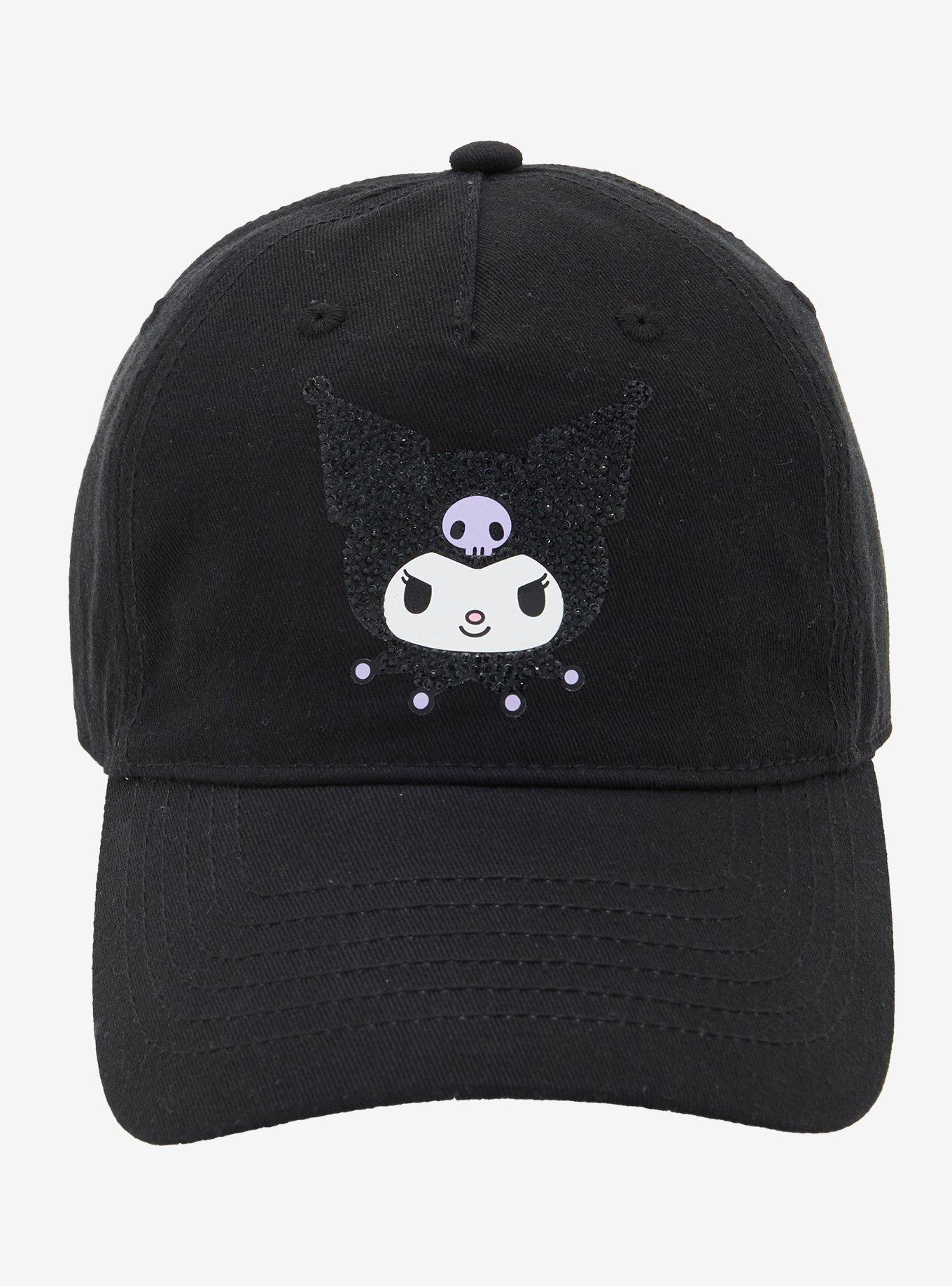 Kuromi Rhinestone Dad Cap, , hi-res