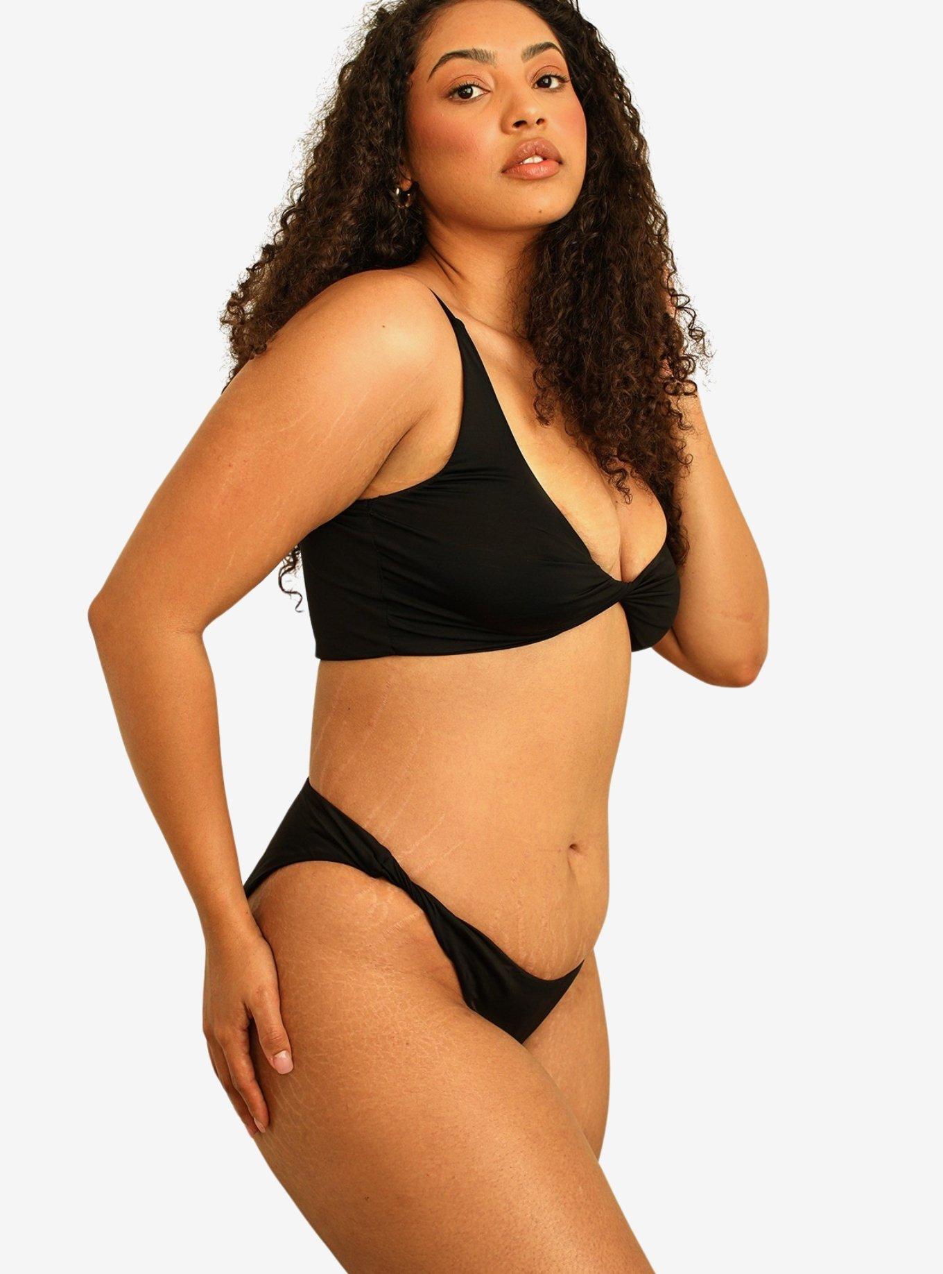 Dippin' Daisy's Charlie Cheeky Swim Bottom Black, , hi-res