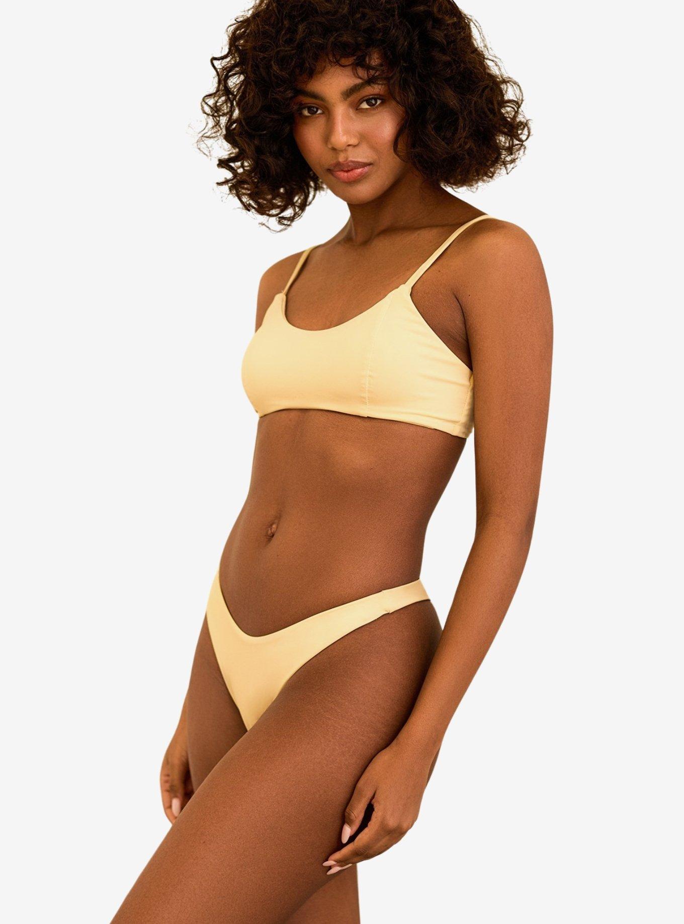 Dippin' Daisy's Redondo Adjustable Strap Swim Top Vanilla, FRENCH VANILLA, alternate
