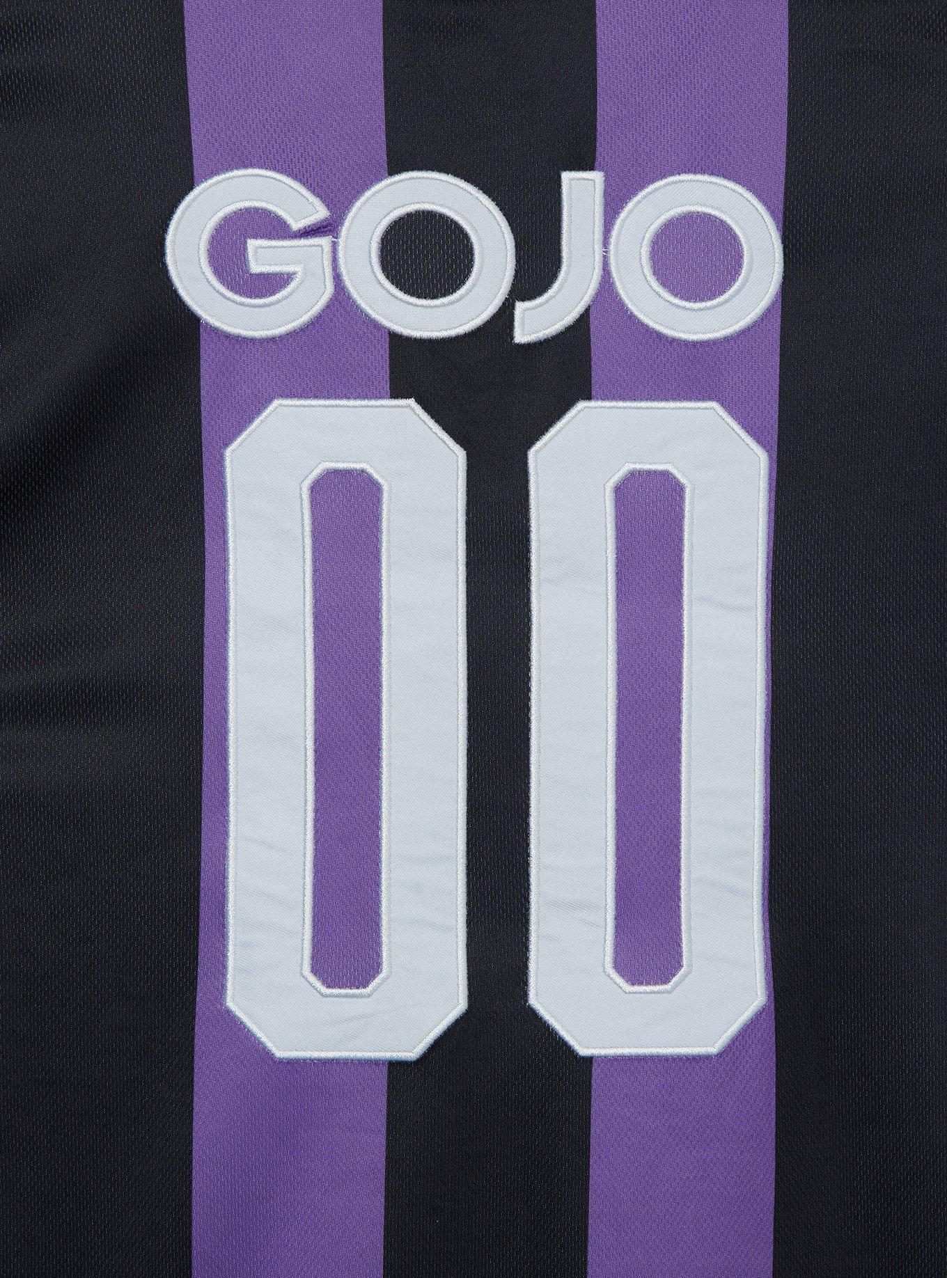 Jujutsu Kaisen Satoru Gojo Striped Soccer Jersey — BoxLunch Exclusive, STRIPE - MULTI, alternate