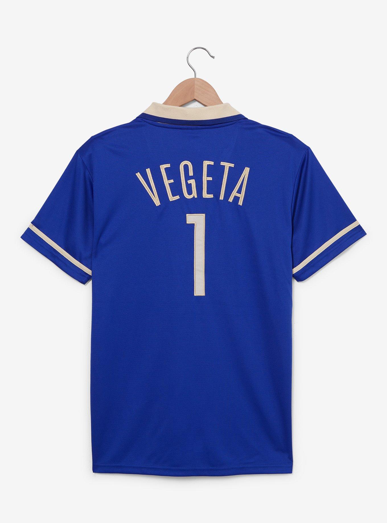 Dragon Ball Z Vegeta Saiyans Soccer Jersey — BoxLunch Exclusive, ROYAL BLUE, alternate