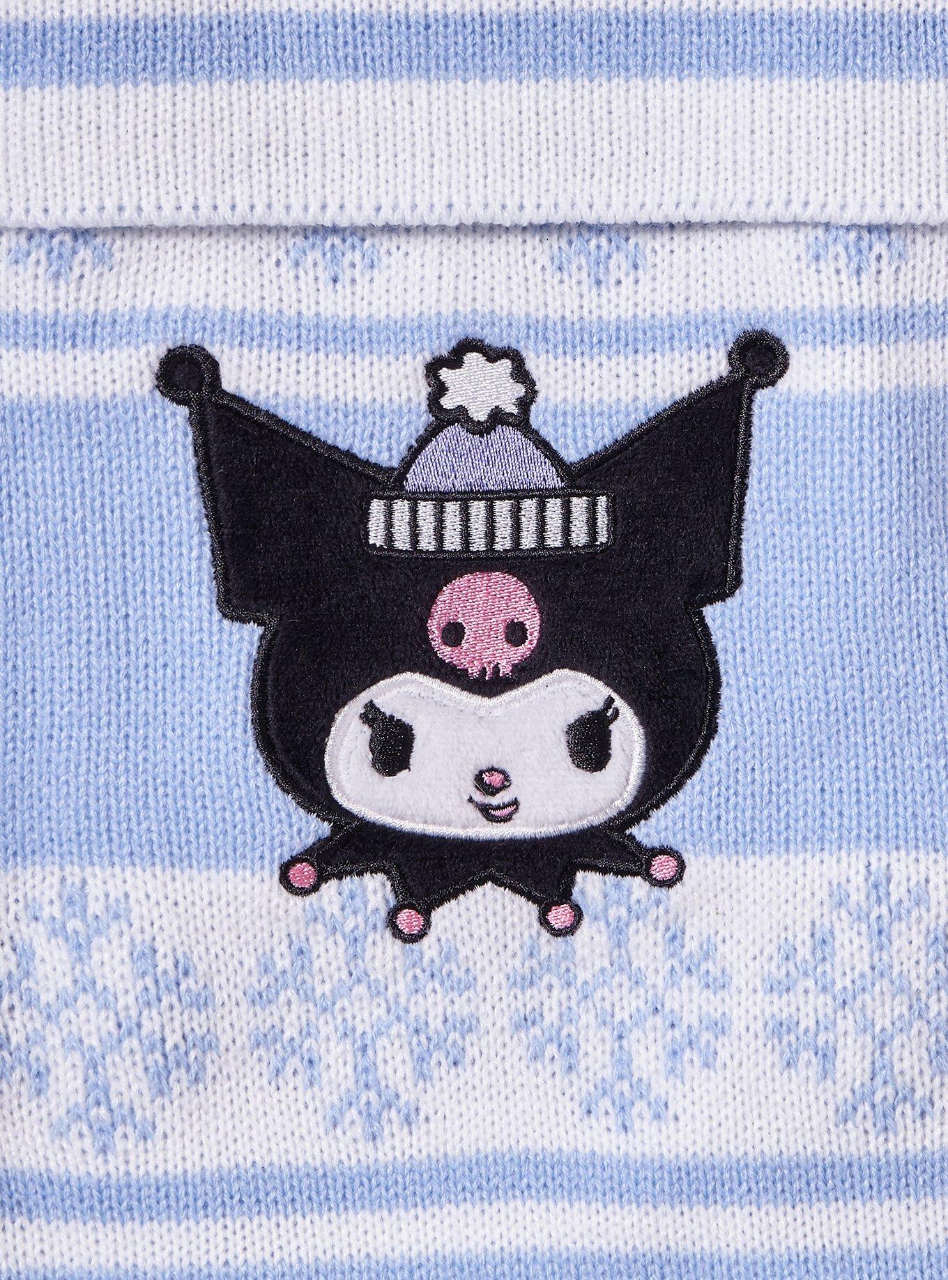 Sanrio Kuromi Snowflake Knit Stocking - BoxLunch Exclusive, , alternate