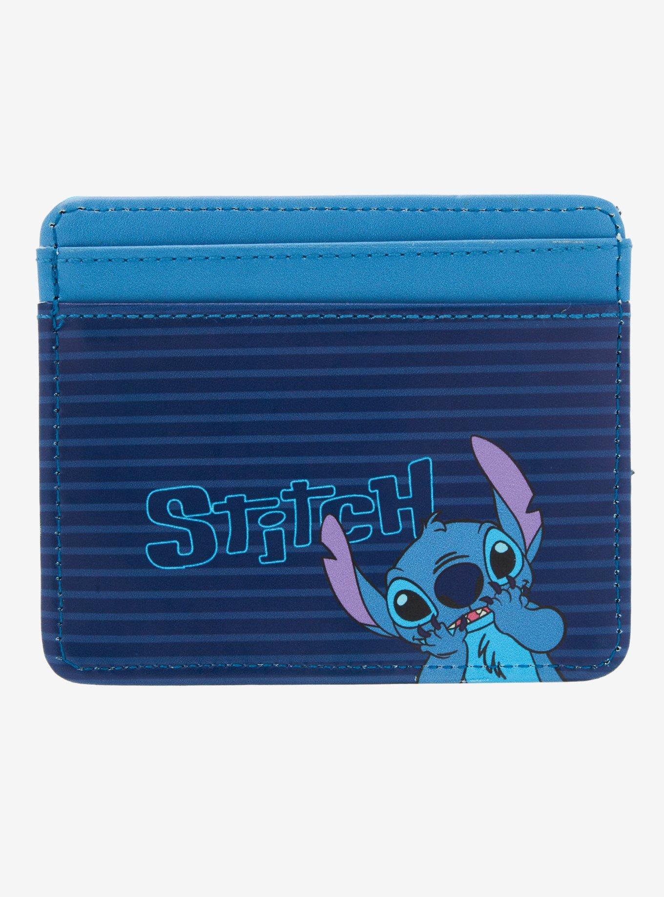 Disney Lilo & Stitch Embroidered Stitch Cardholder — BoxLunch Exclusive, , hi-res