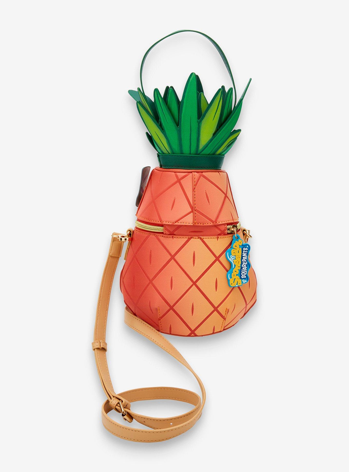 SpongeBob SquarePants SpongeBob's Pineapple Home Figural Crossbody Bag — BoxLunch Exclusive, , alternate