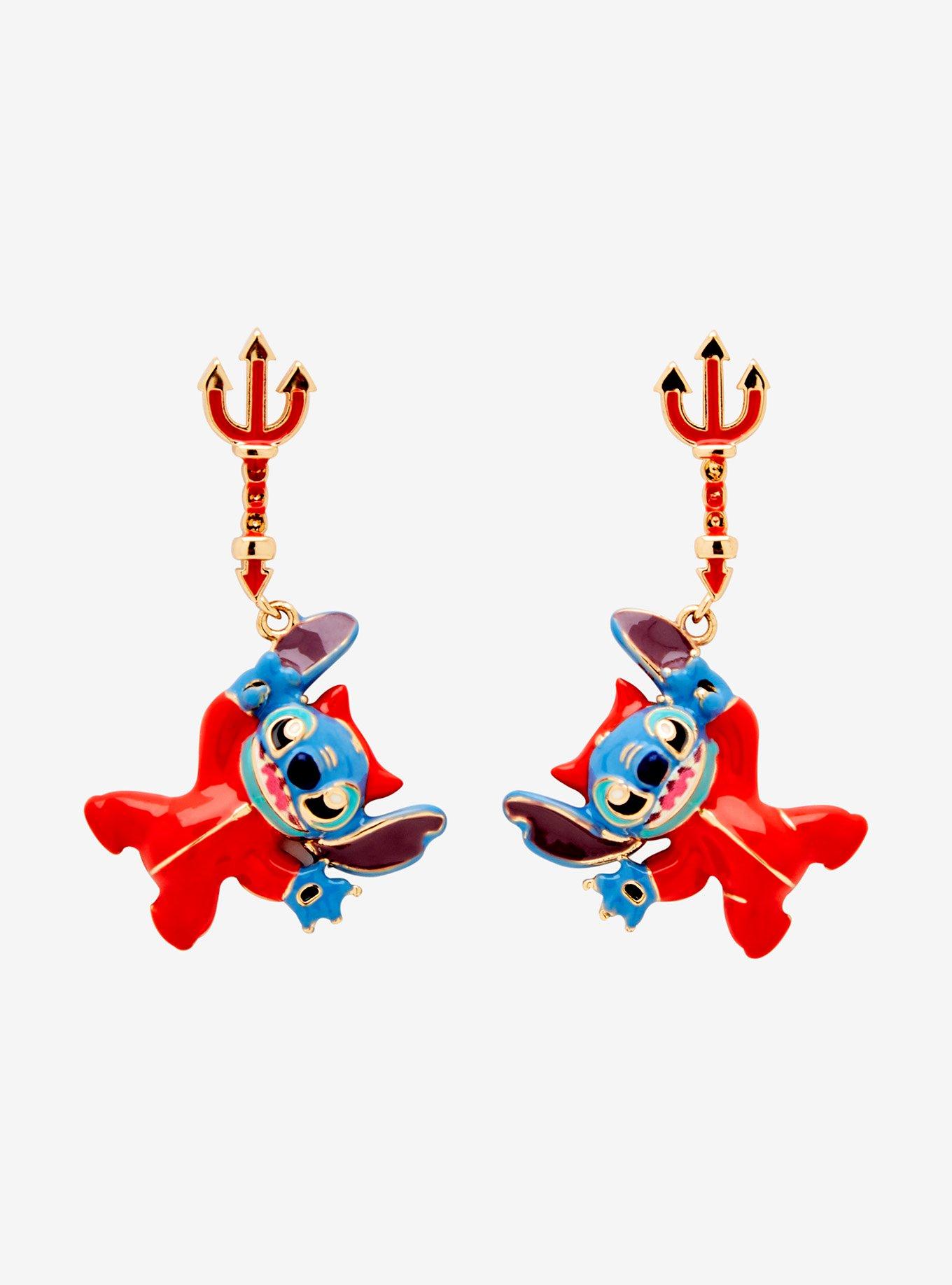 Baublebar Disney Lilo & Stitch Devil Stitch Earrings, , alternate