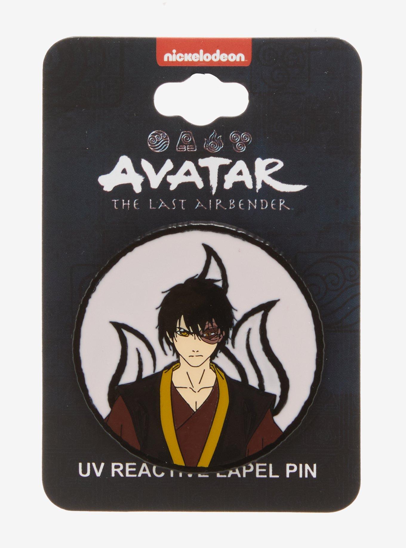 Avatar: The Last Airbender Zuko UV Reactive Enamel Pin - BoxLunch Exclusive, , alternate