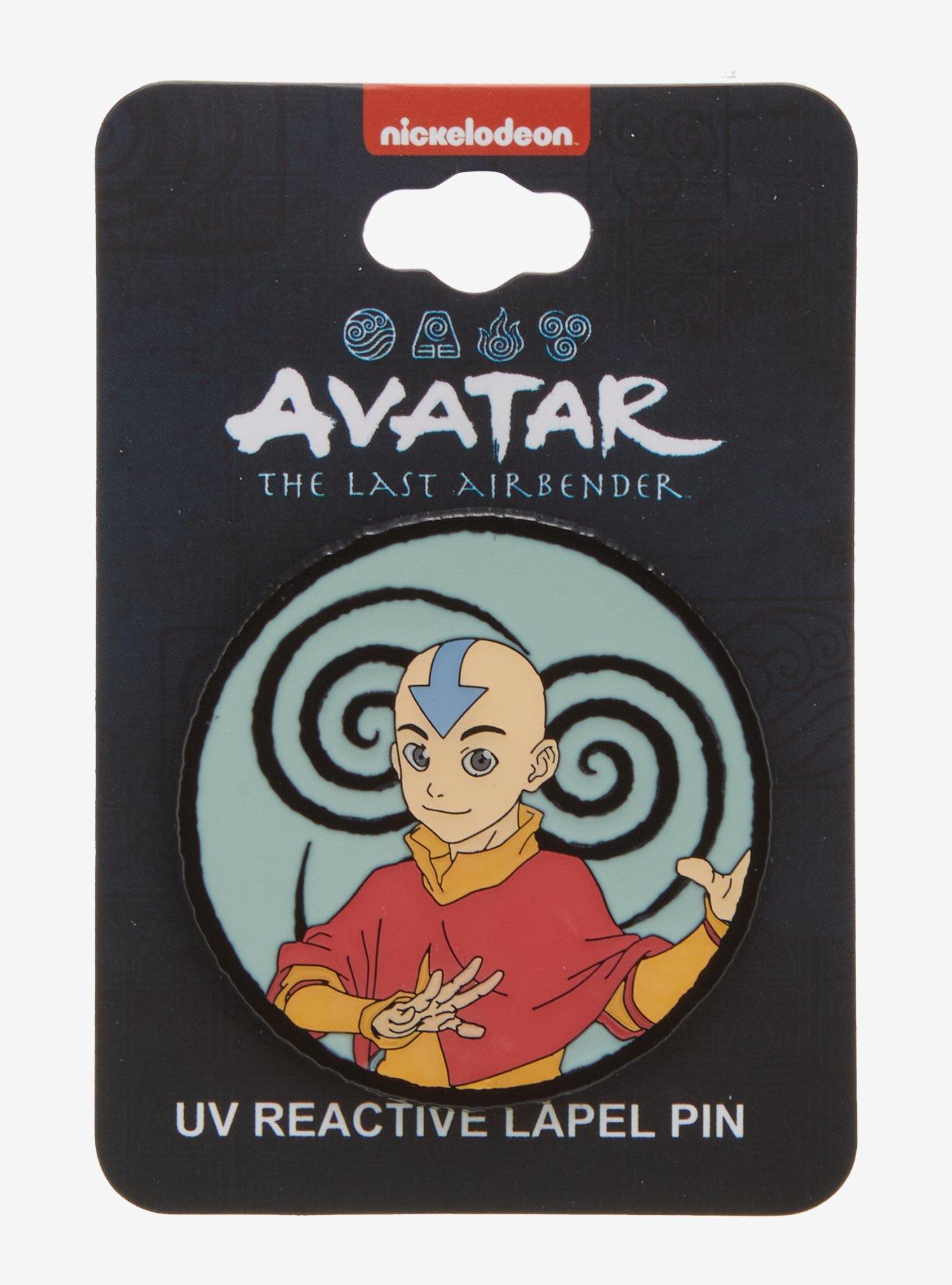 Avatar: The Last Airbender Aang UV Reactive Enamel Pin - BoxLunch Exclusive, , alternate