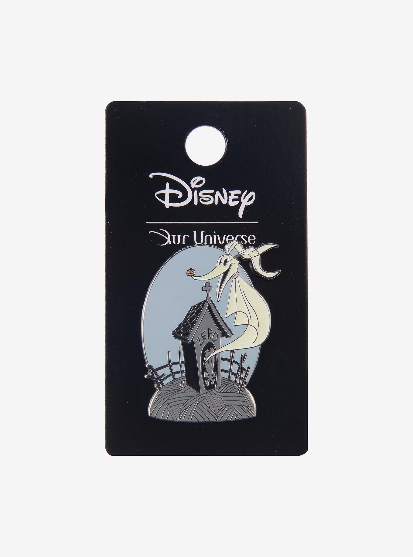 Our Universe Disney The Nightmare Before Christmas Zero Graveyard Enamel Pin — BoxLunch Exclusive, , alternate