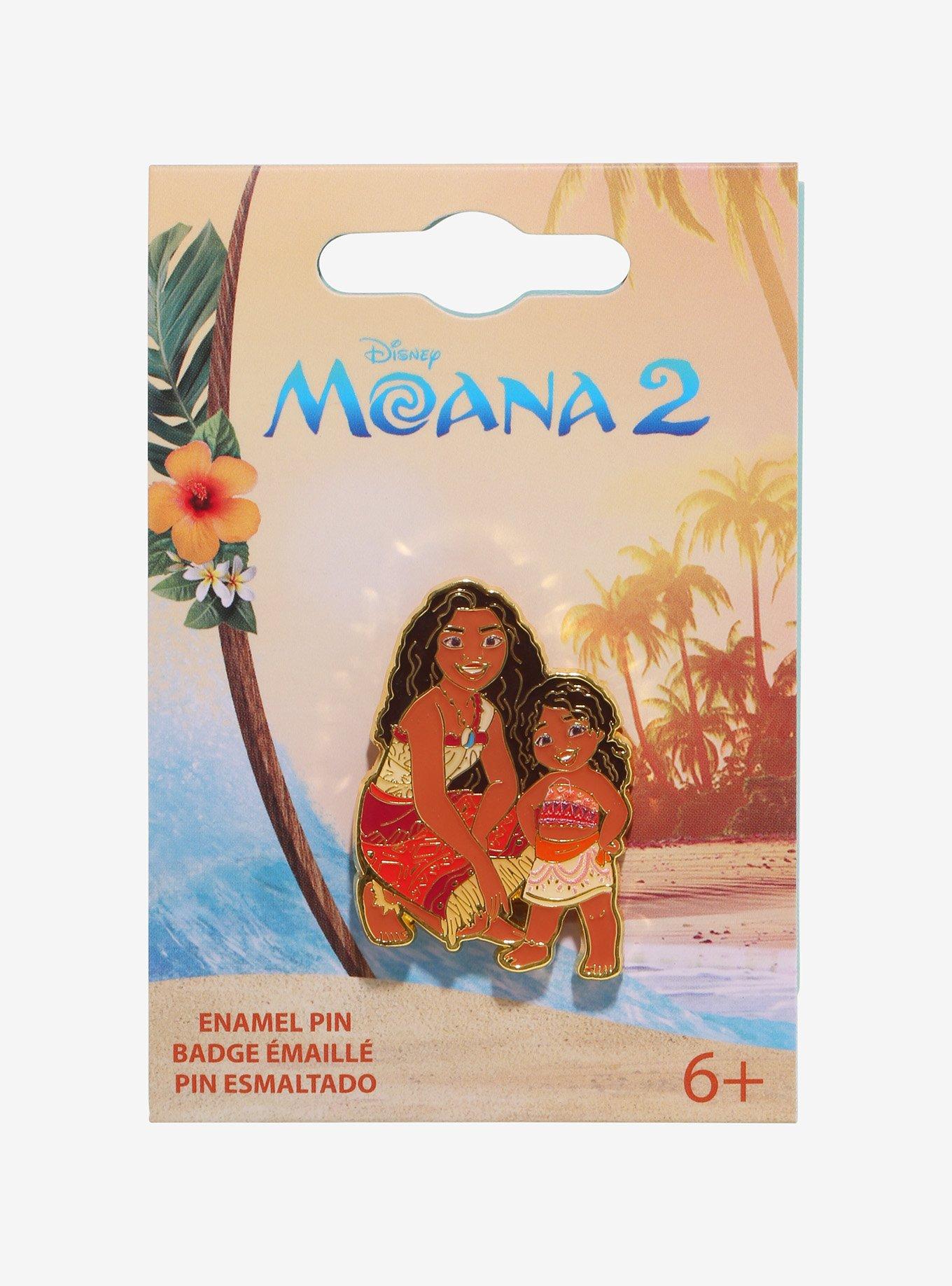 Loungefly Disney Moana 2 Moana & Simea Enamel Pin - BoxLunch Exclusive, , alternate