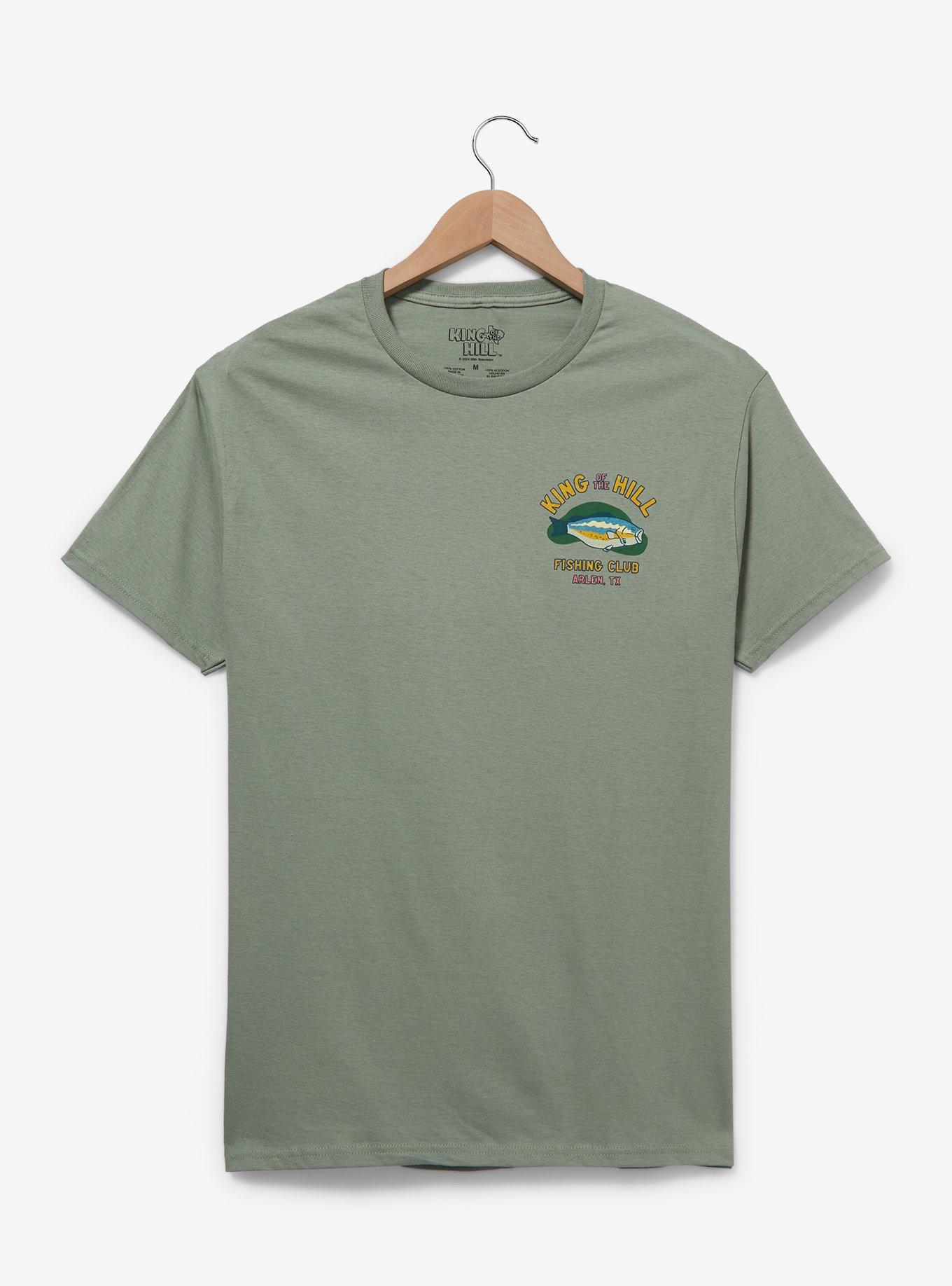 King of the Hill Fishing Club T-Shirt - BoxLunch Exclusive, SAGE, alternate