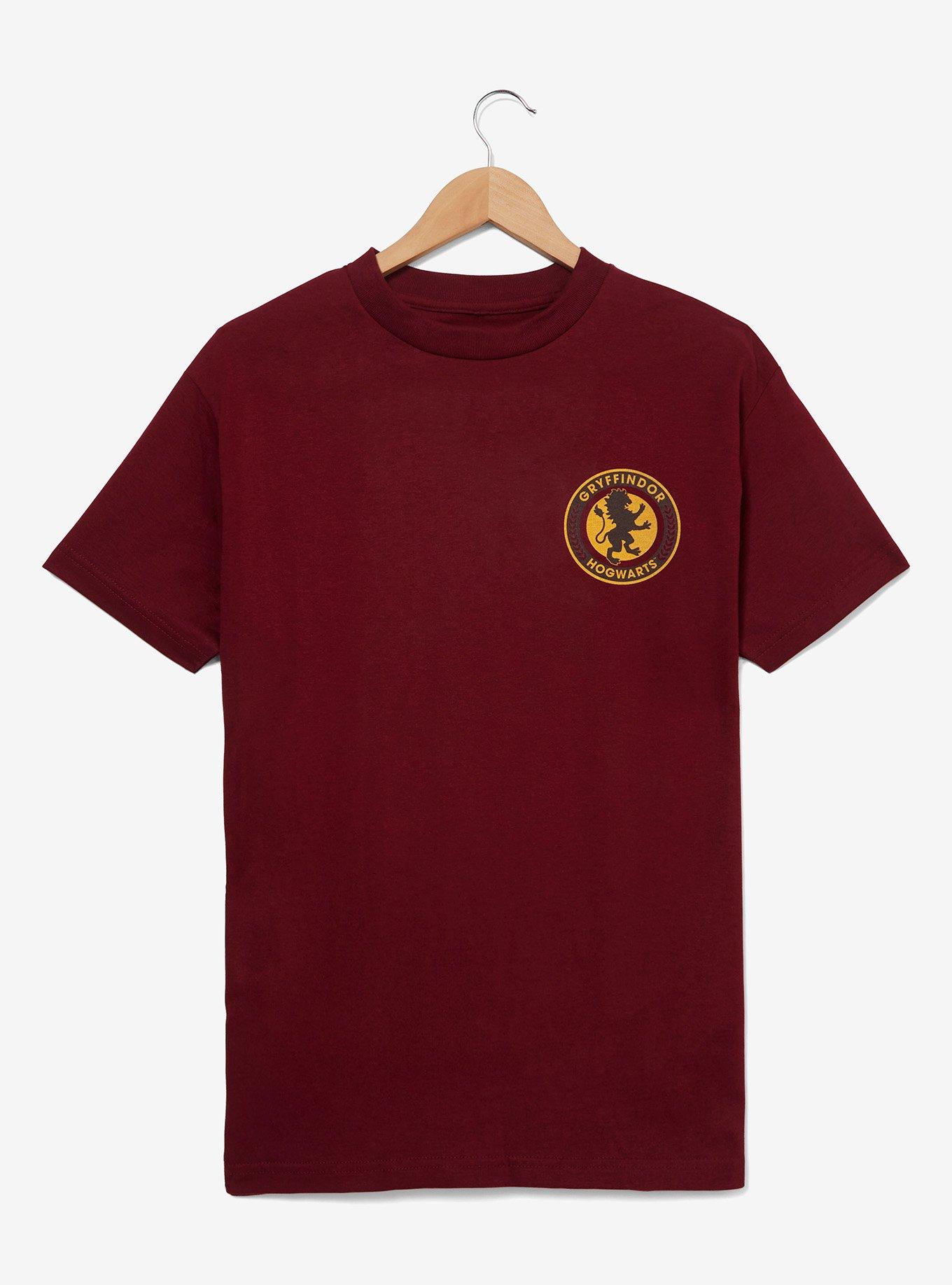 Harry Potter Gryffindor House T-Shirt &mdash; BoxLunch Exclusive, RED, alternate
